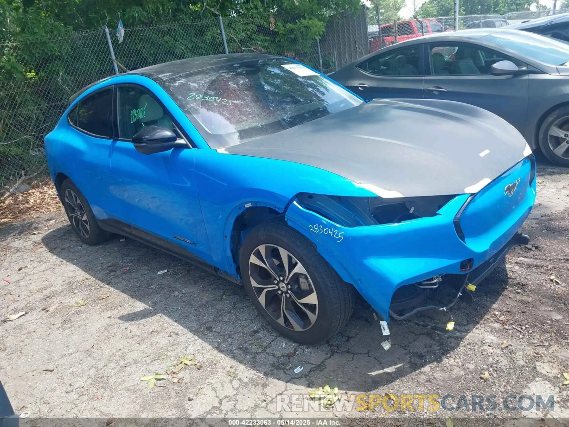 1 Photograph of a damaged car 3FMTK3R77NMA28340 FORD MUSTANG MACH-E 2022