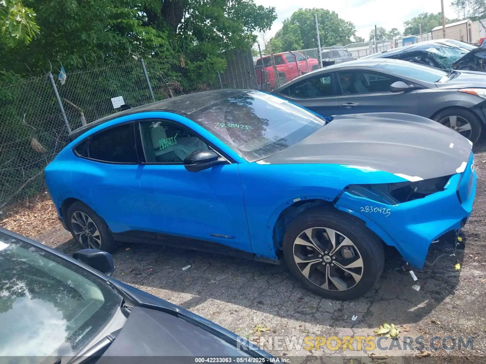14 Photograph of a damaged car 3FMTK3R77NMA28340 FORD MUSTANG MACH-E 2022