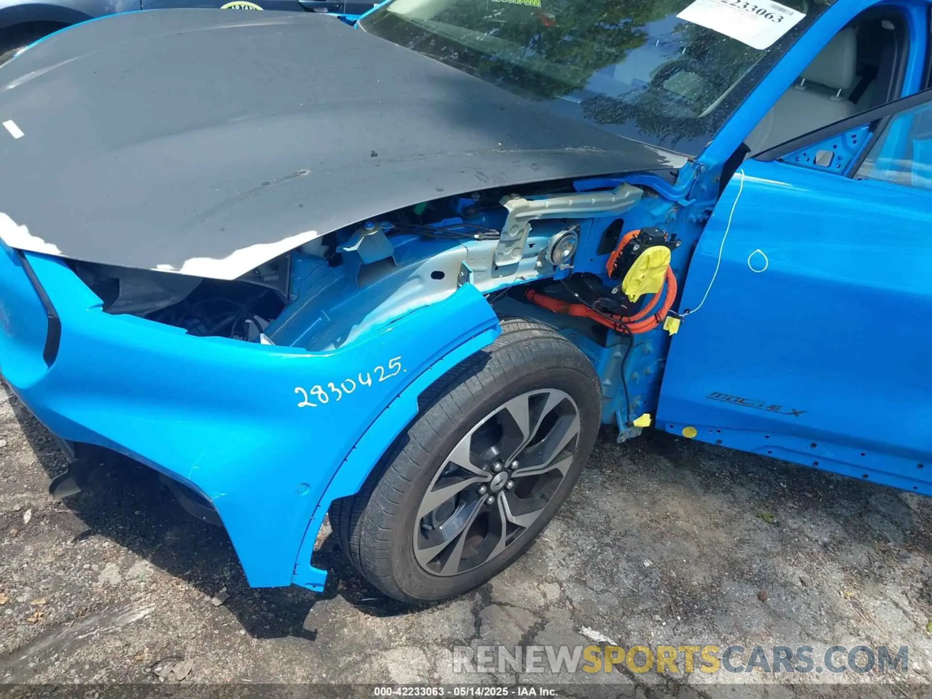 20 Photograph of a damaged car 3FMTK3R77NMA28340 FORD MUSTANG MACH-E 2022