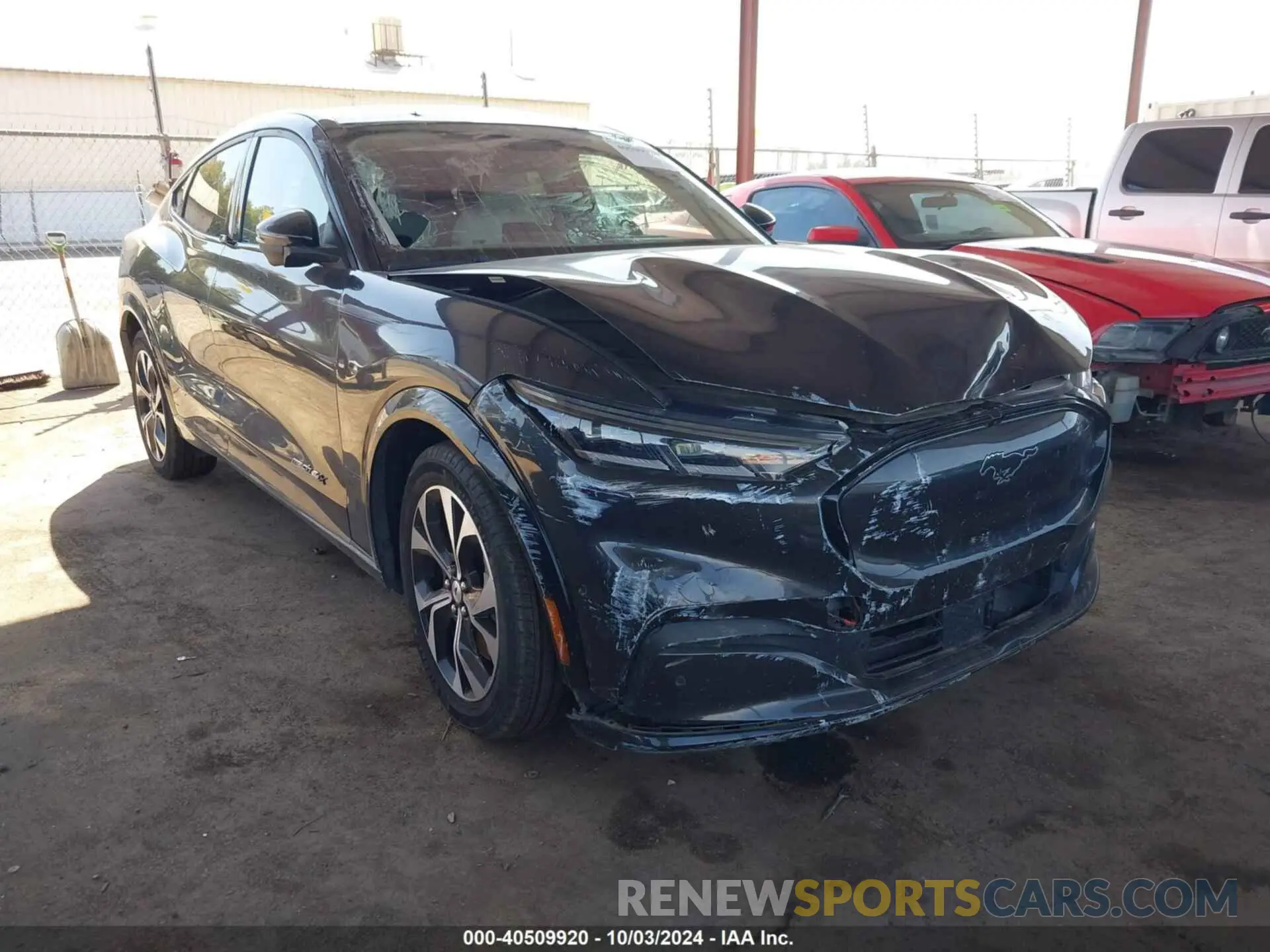 1 Photograph of a damaged car 3FMTK3SU4NMA23838 FORD MUSTANG MACH-E 2022