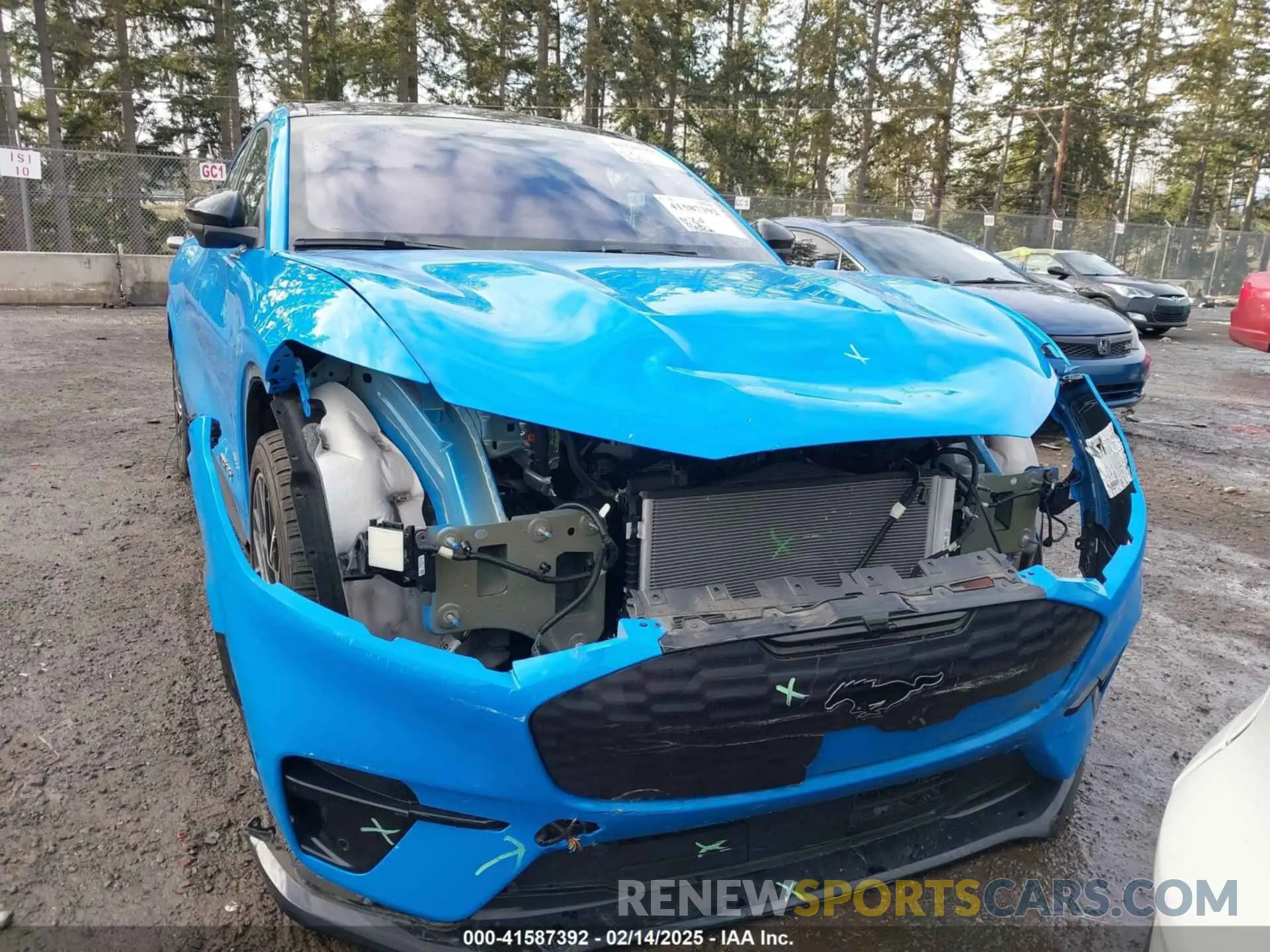13 Photograph of a damaged car 3FMTK4SX2NMA46499 FORD MUSTANG MACH-E 2022