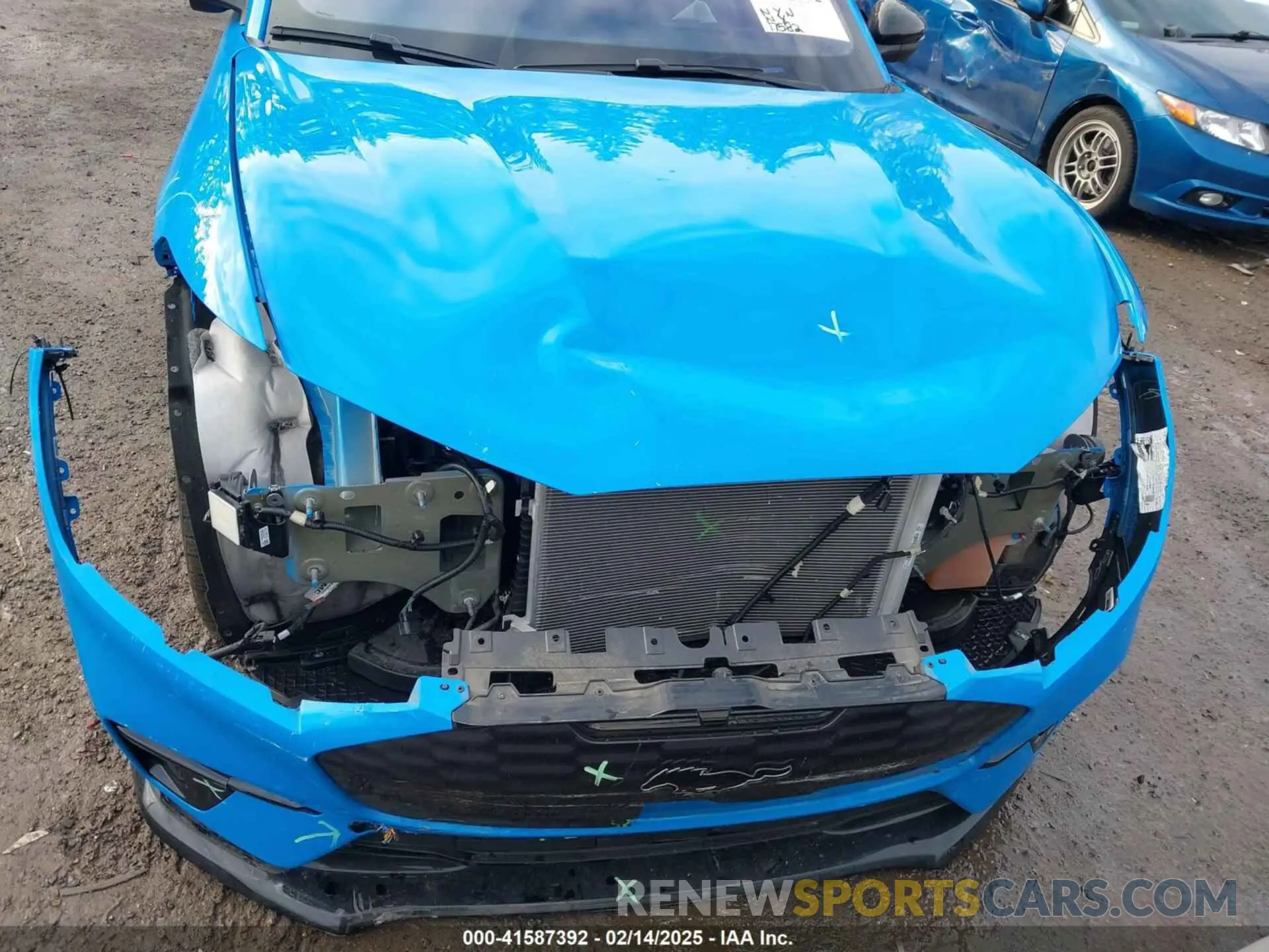 6 Photograph of a damaged car 3FMTK4SX2NMA46499 FORD MUSTANG MACH-E 2022
