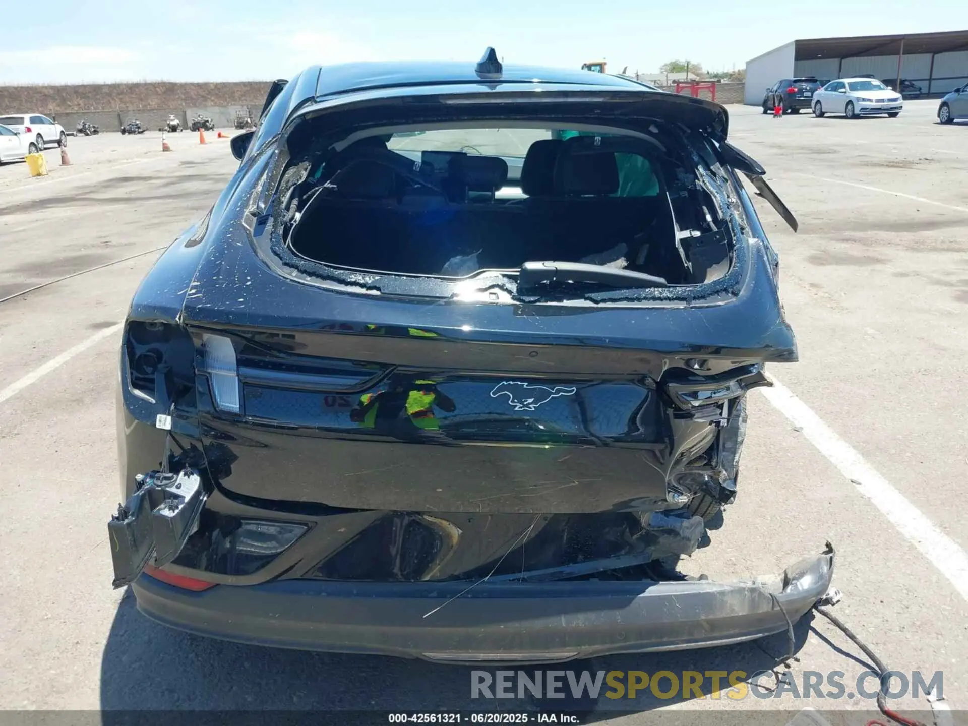 16 Photograph of a damaged car 3FMTK1R41PMA64876 FORD MUSTANG MACH-E 2023