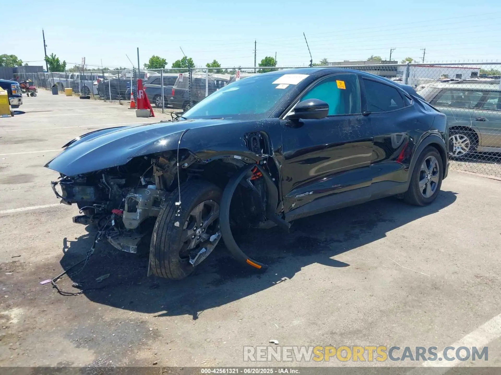 2 Photograph of a damaged car 3FMTK1R41PMA64876 FORD MUSTANG MACH-E 2023
