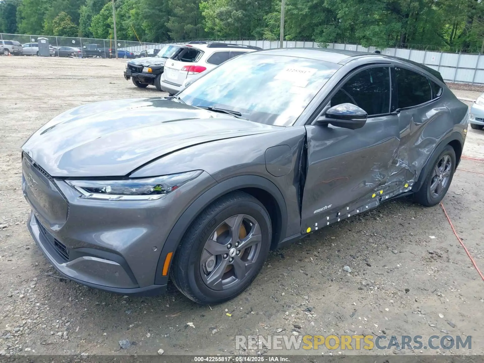 2 Photograph of a damaged car 3FMTK1R48PMA76491 FORD MUSTANG MACH-E 2023