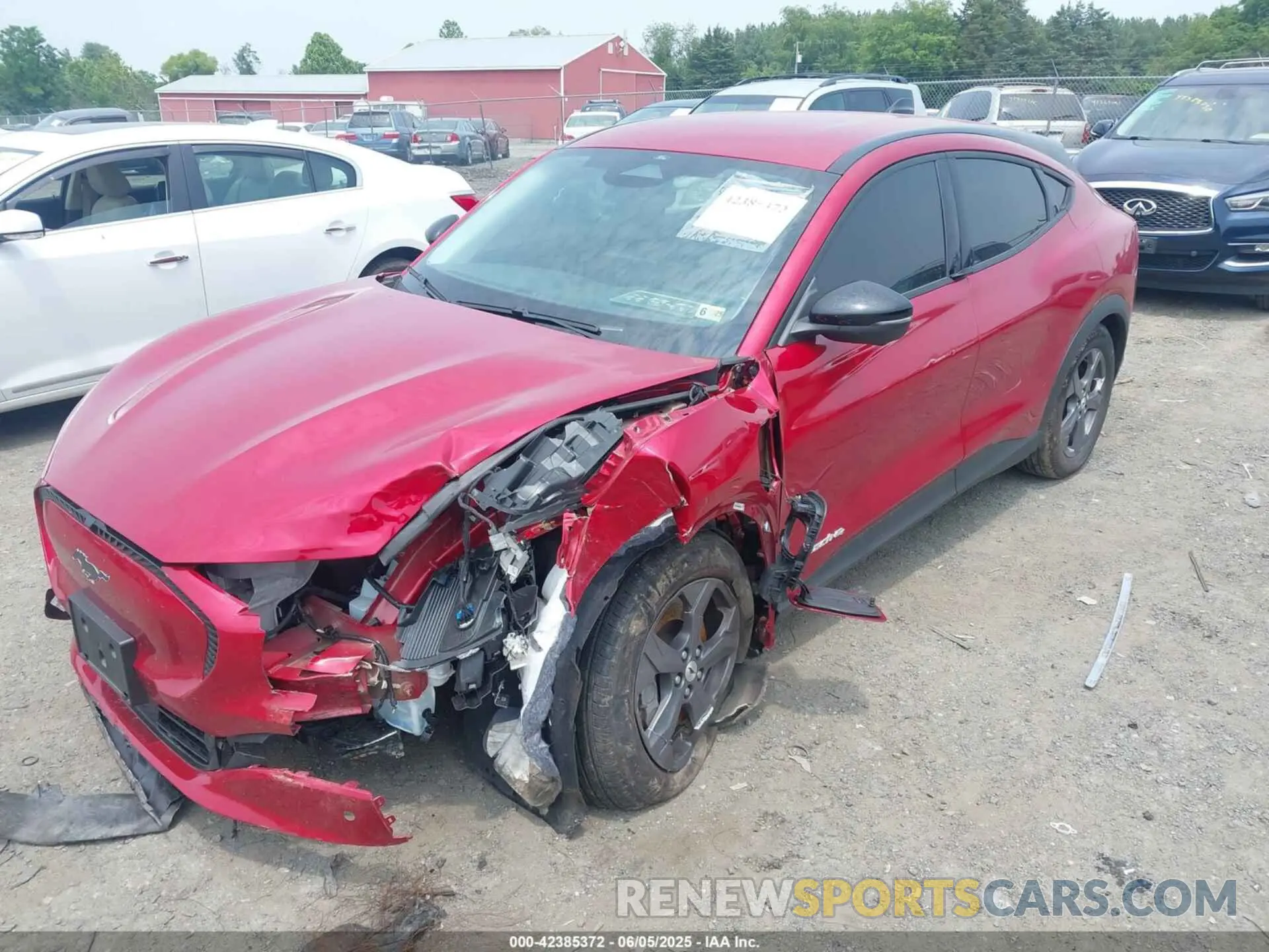 2 Photograph of a damaged car 3FMTK1S50PMA87827 FORD MUSTANG MACH-E 2023