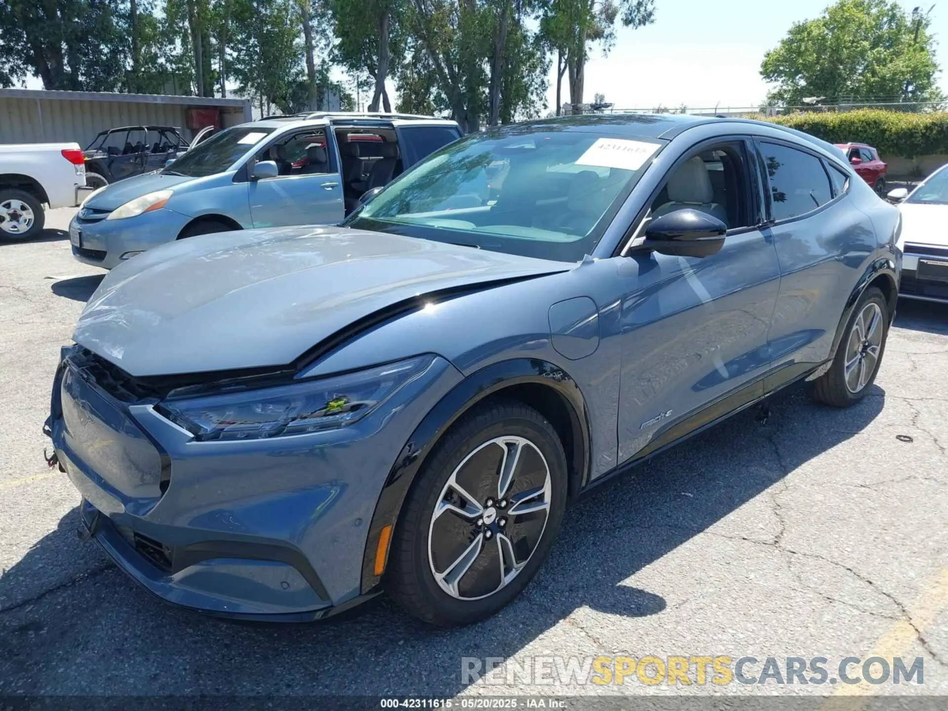 2 Photograph of a damaged car 3FMTK3R47PMA60861 FORD MUSTANG MACH-E 2023