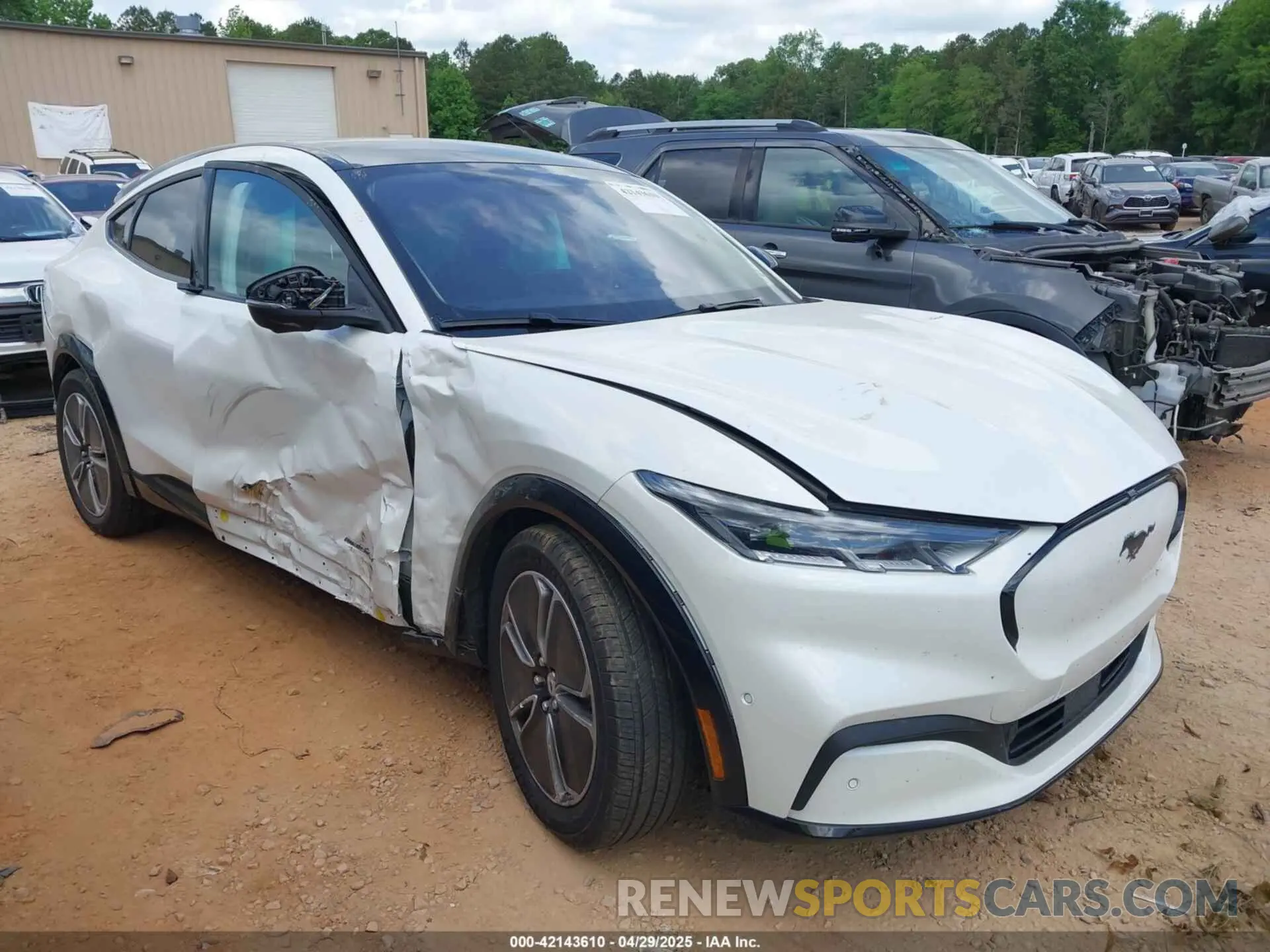 1 Photograph of a damaged car 3FMTK3R48PMA72033 FORD MUSTANG MACH-E 2023