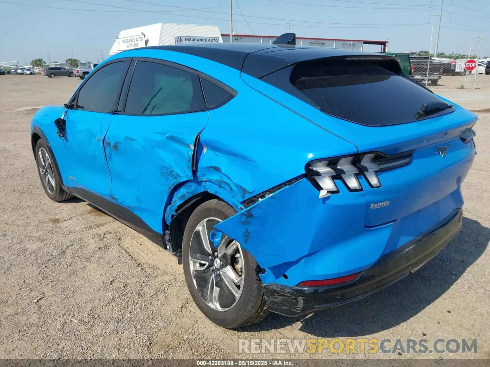 3 Photograph of a damaged car 3FMTK3R48PMA72162 FORD MUSTANG MACH-E 2023