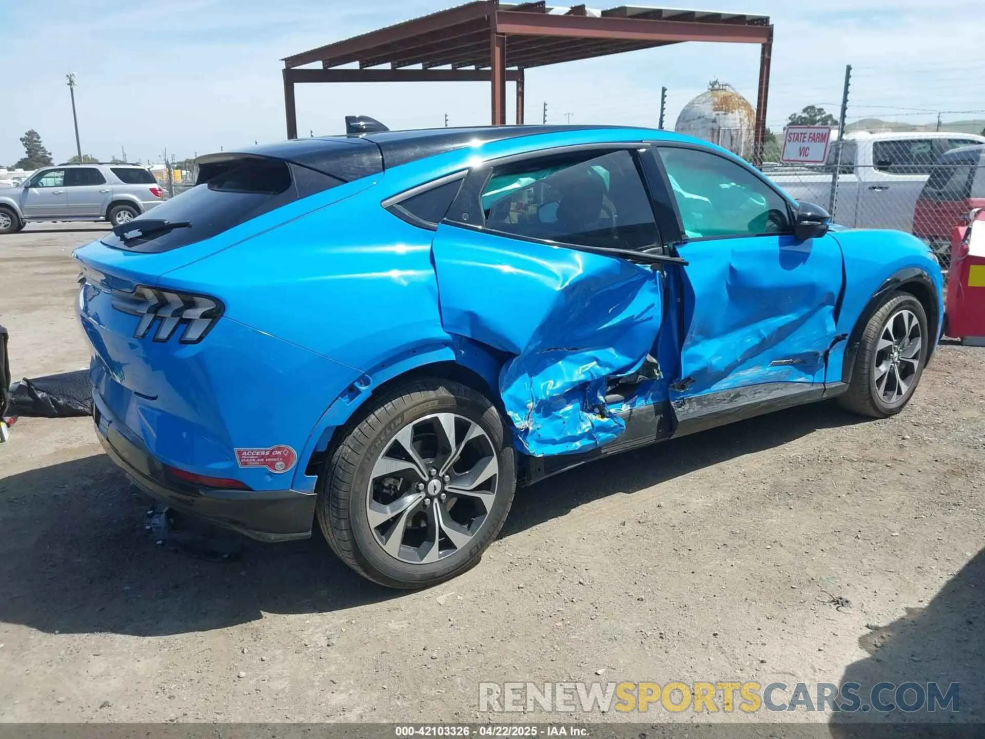 4 Photograph of a damaged car 3FMTK3R73PMA66134 FORD MUSTANG MACH-E 2023