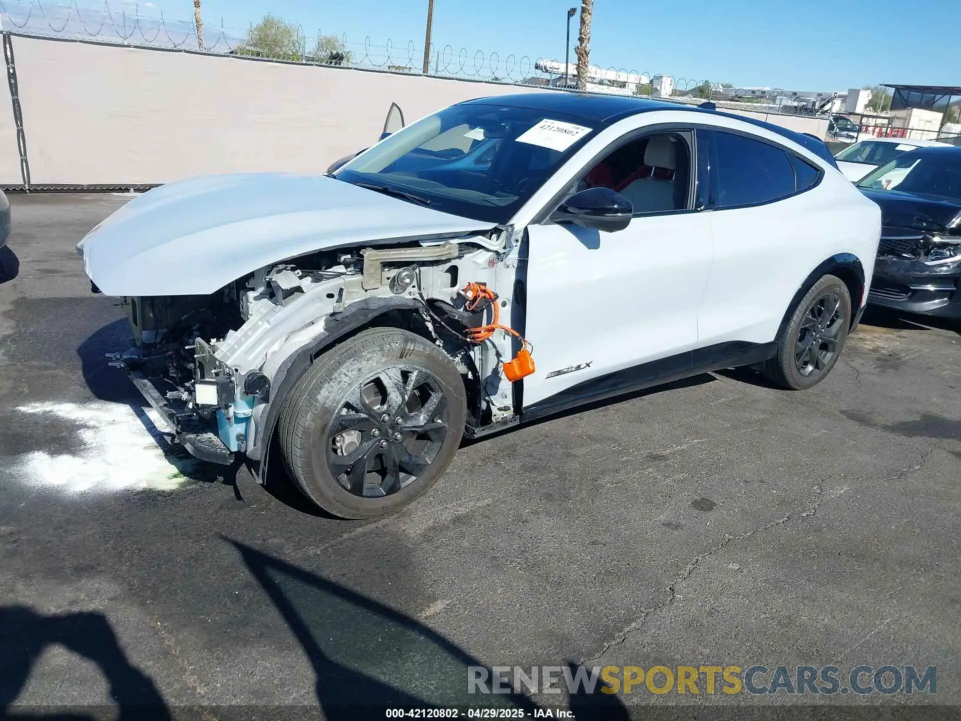 2 Photograph of a damaged car 3FMTK3R77PMA79744 FORD MUSTANG MACH-E 2023