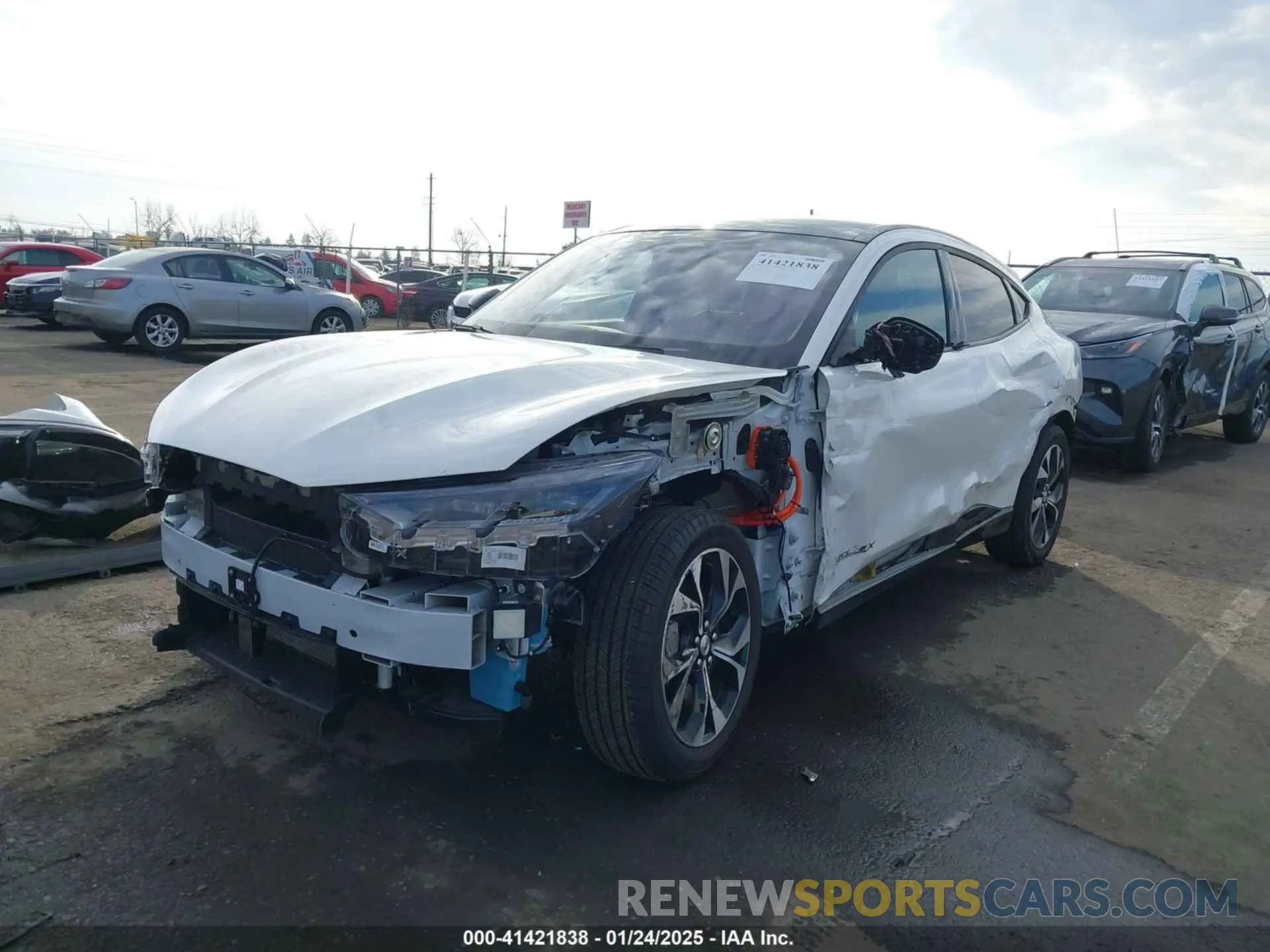 2 Photograph of a damaged car 3FMTK3R79PMA40654 FORD MUSTANG MACH-E 2023