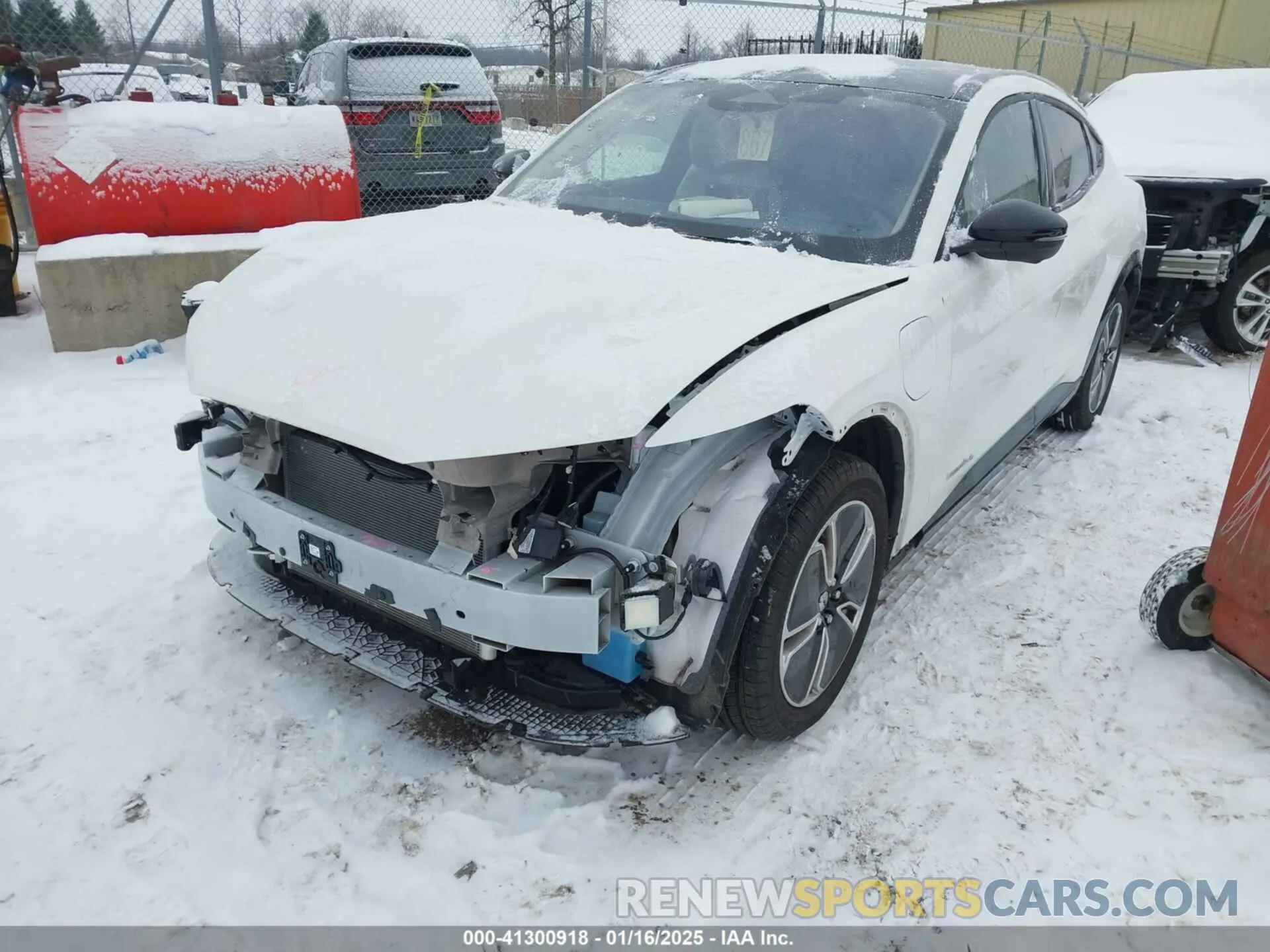 2 Photograph of a damaged car 3FMTK3S59PMA96165 FORD MUSTANG MACH-E 2023