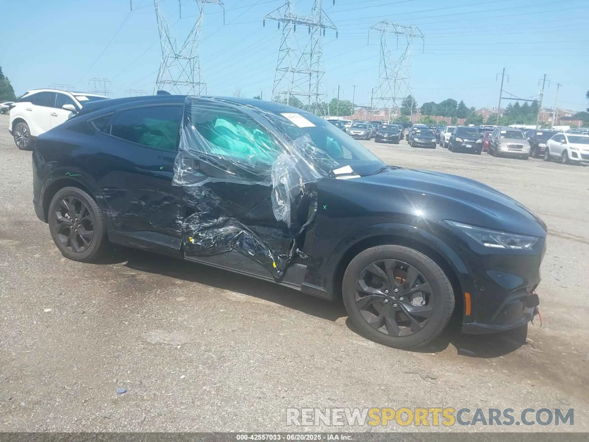 1 Photograph of a damaged car 3FMTK3SU0PMA62851 FORD MUSTANG MACH-E 2023
