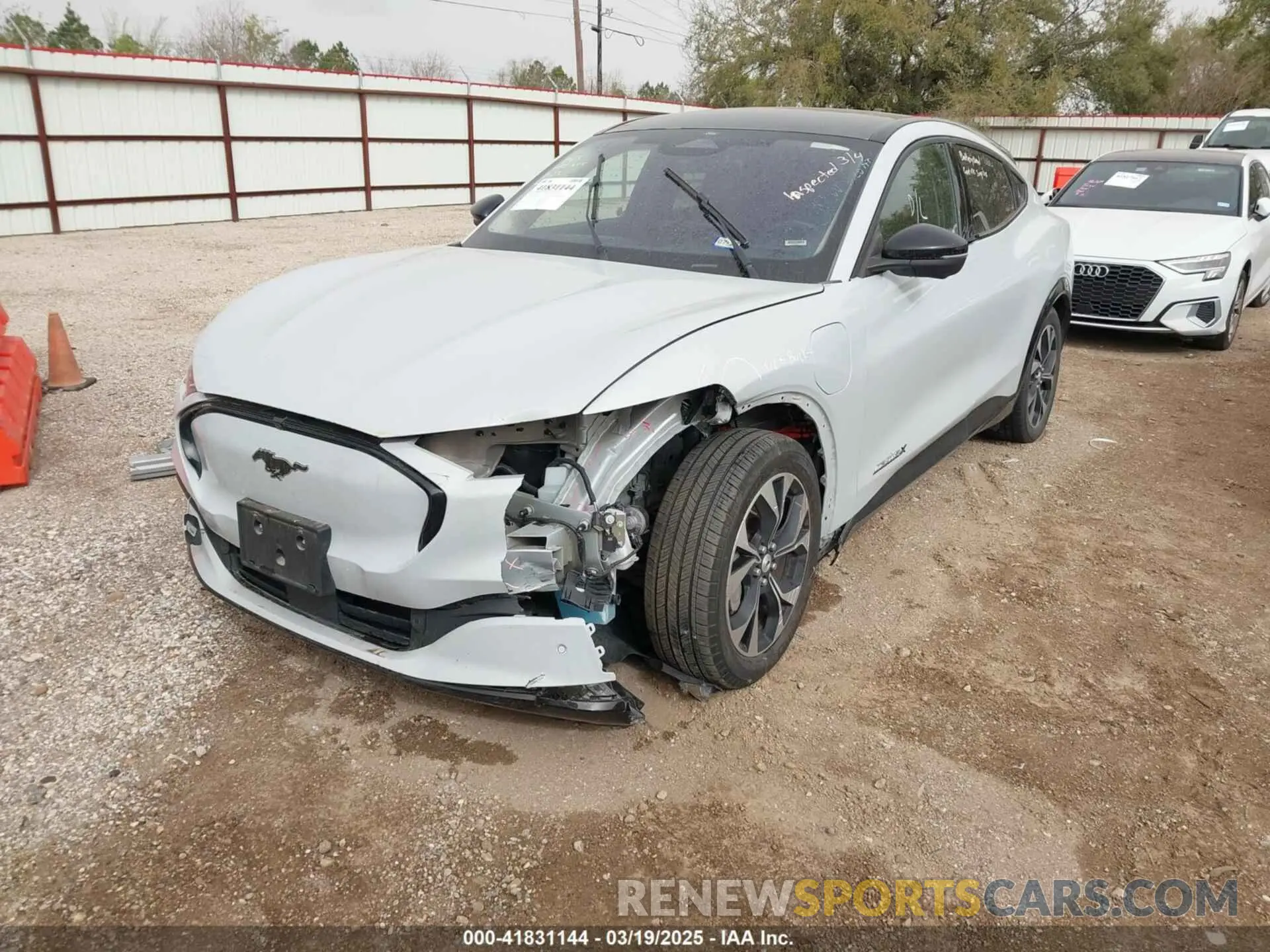 2 Photograph of a damaged car 3FMTK3SU0PMA70075 FORD MUSTANG MACH-E 2023