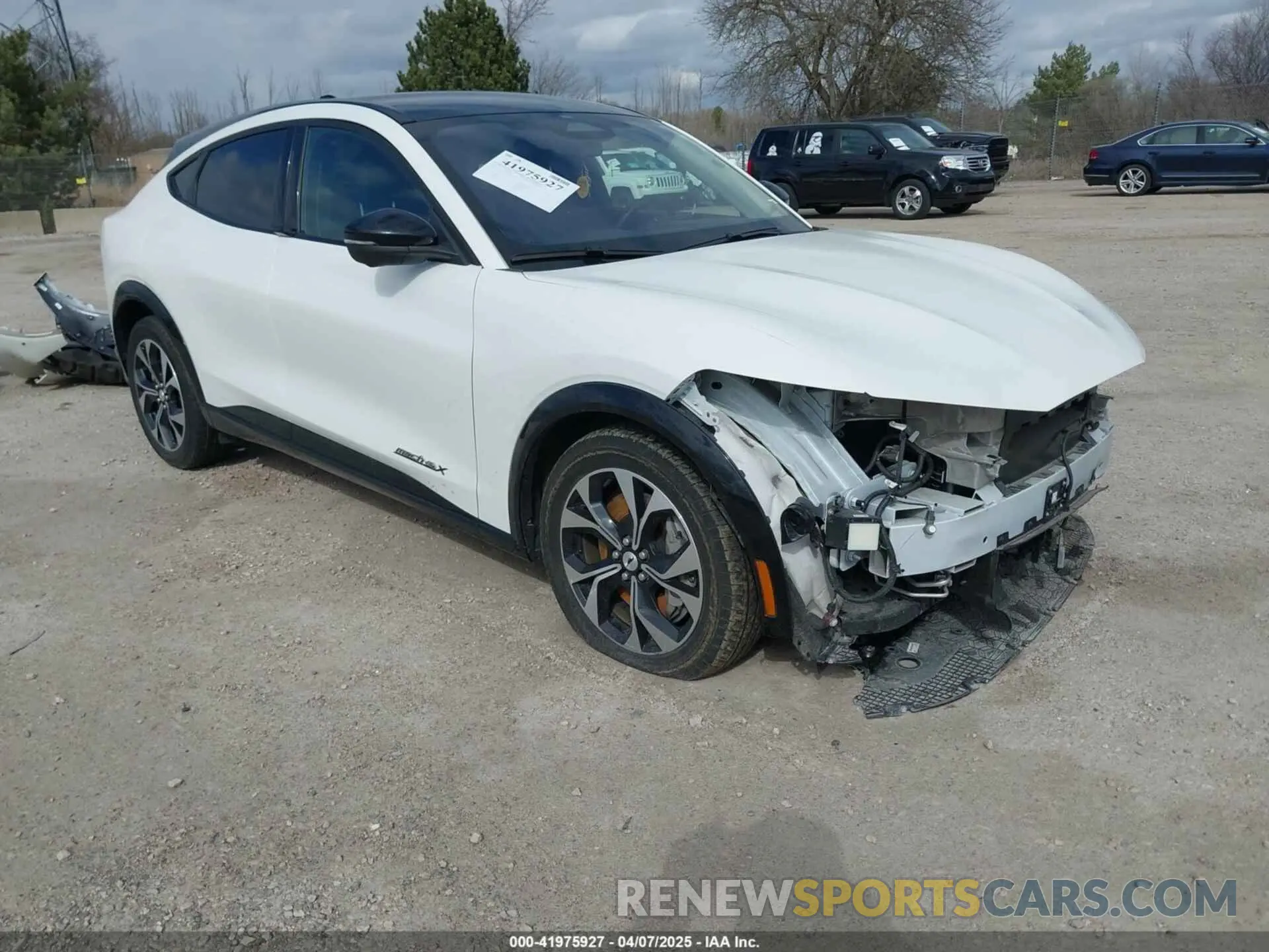 1 Photograph of a damaged car 3FMTK3SU1PMA80260 FORD MUSTANG MACH-E 2023