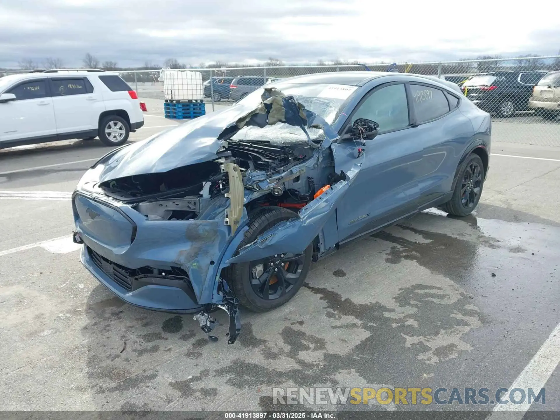 2 Photograph of a damaged car 3FMTK3SU1PMA84387 FORD MUSTANG MACH-E 2023