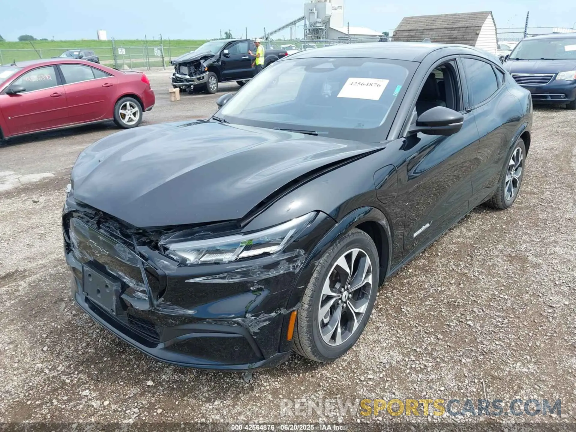 2 Photograph of a damaged car 3FMTK3SU5PMA36780 FORD MUSTANG MACH-E 2023