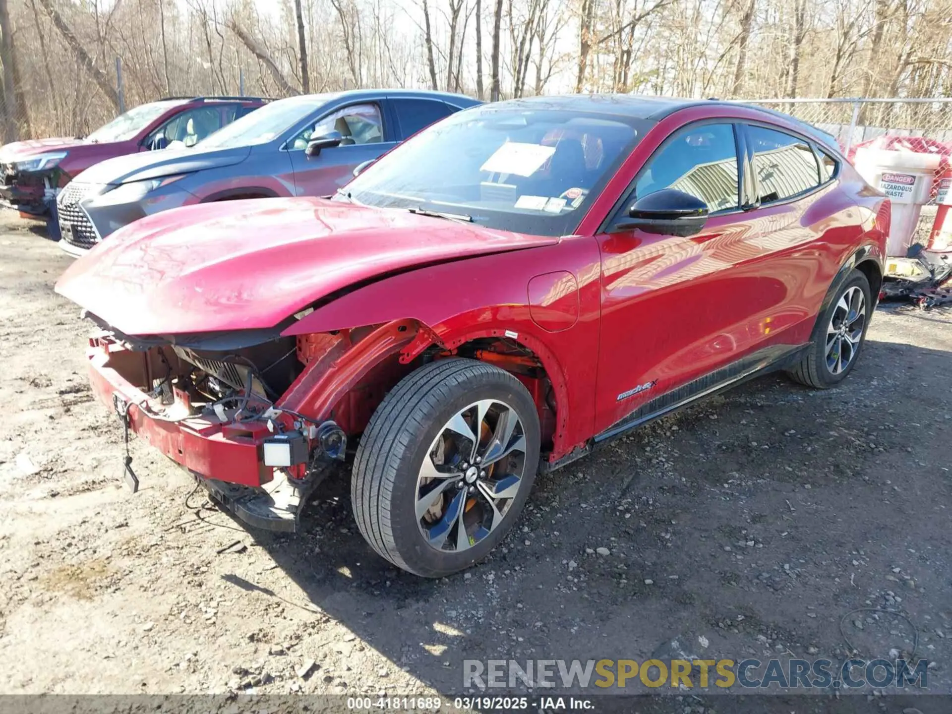 2 Photograph of a damaged car 3FMTK3SU9PMA63464 FORD MUSTANG MACH-E 2023
