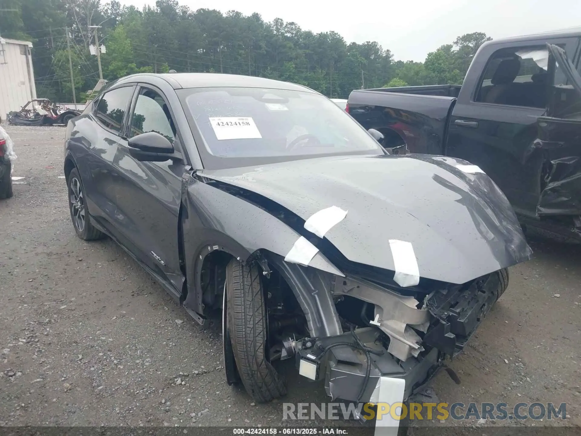 1 Photograph of a damaged car 3FMTK3SU9PMA70821 FORD MUSTANG MACH-E 2023