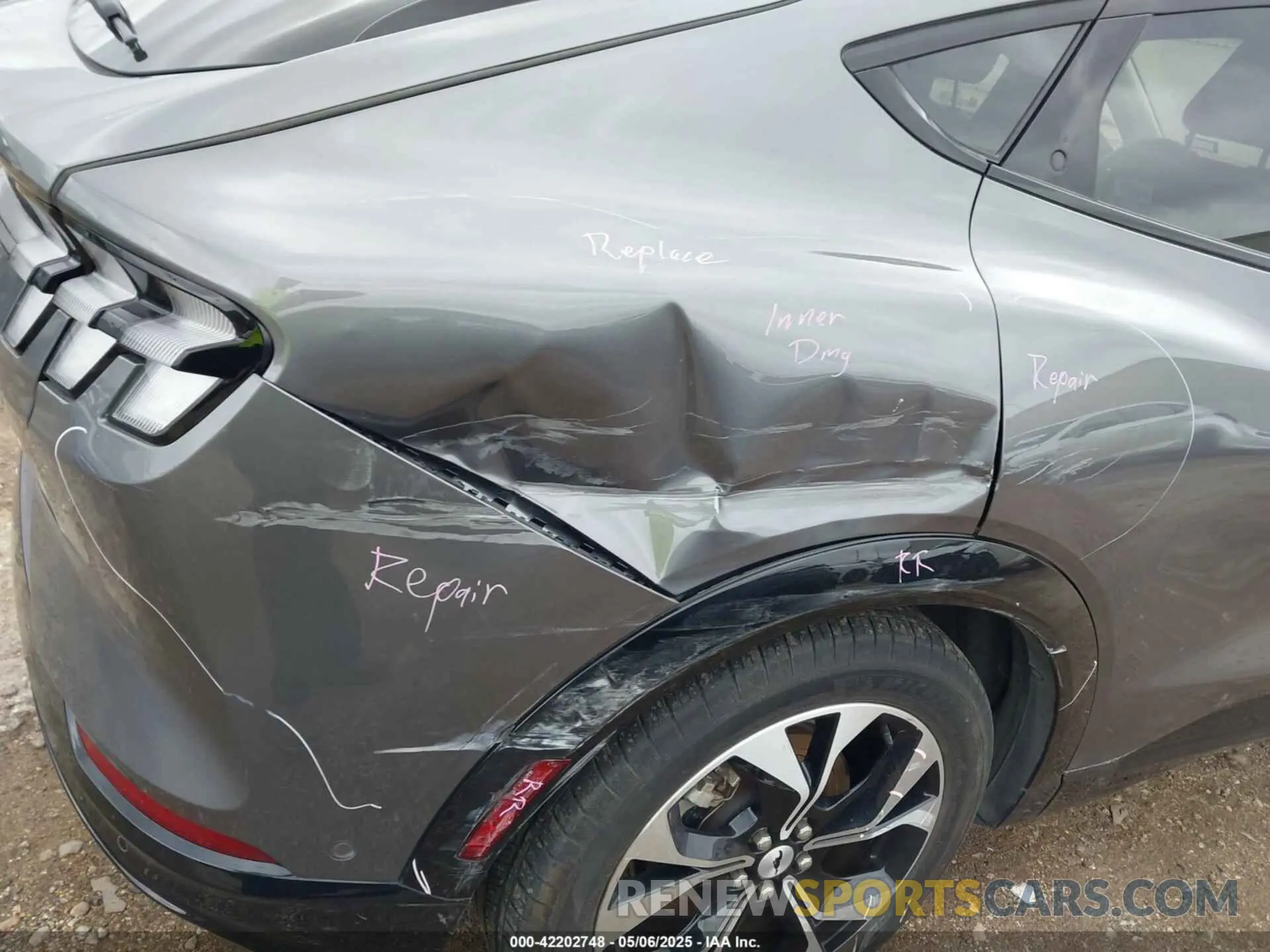 6 Photograph of a damaged car 3FMTK3SUXPMA84646 FORD MUSTANG MACH-E 2023