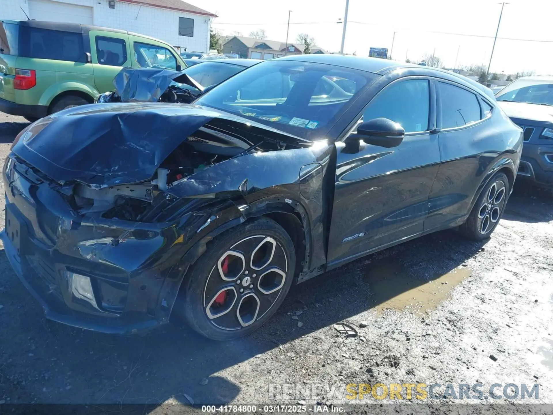 2 Photograph of a damaged car 3FMTK4SE6PMA56325 FORD MUSTANG MACH-E 2023
