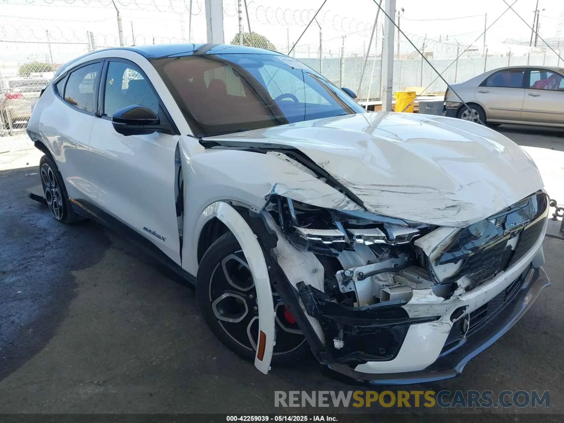 1 Photograph of a damaged car 3FMTK4SEXPMA16880 FORD MUSTANG MACH-E 2023