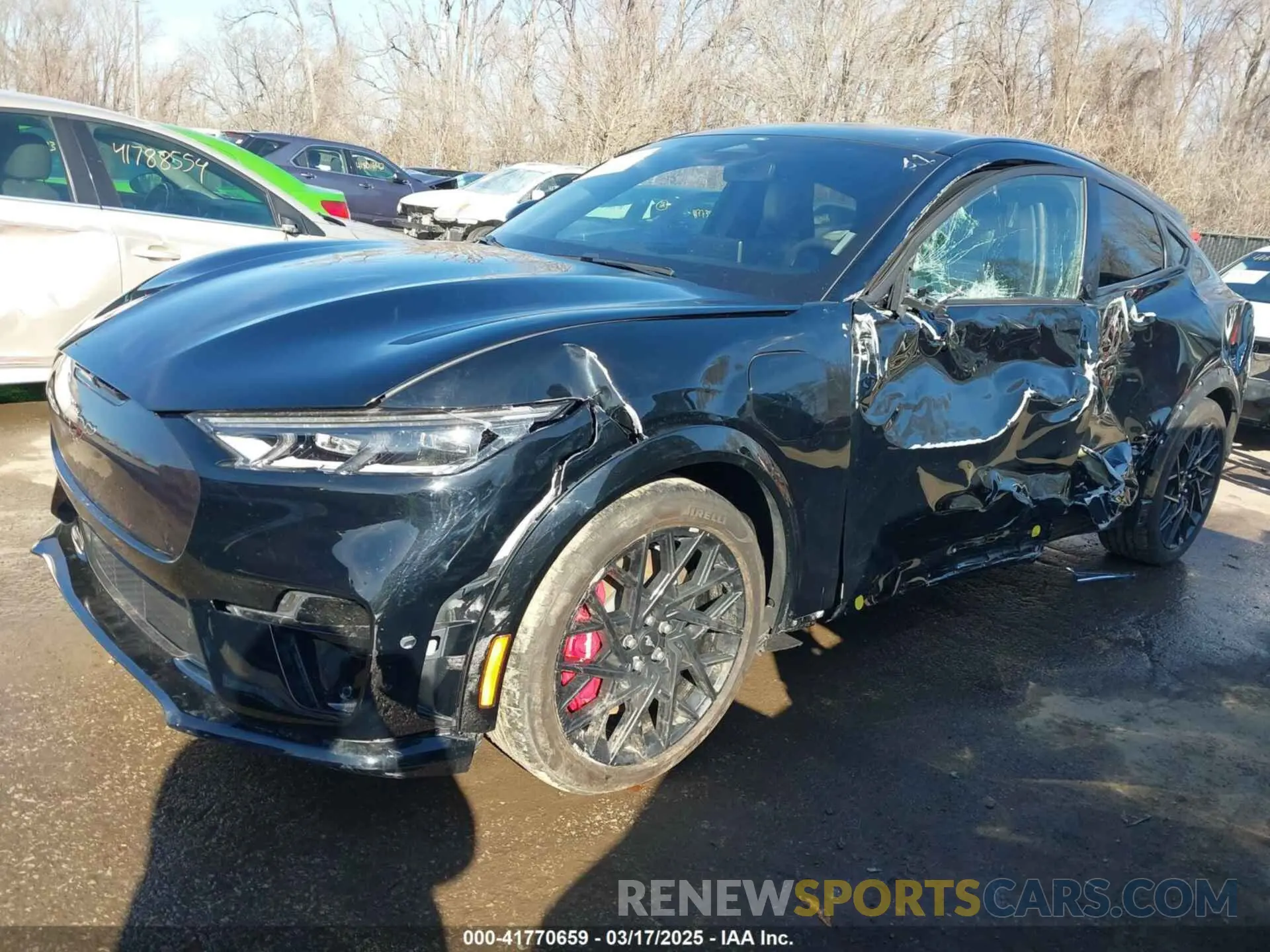 2 Photograph of a damaged car 3FMTK4SX0PMA44429 FORD MUSTANG MACH-E 2023