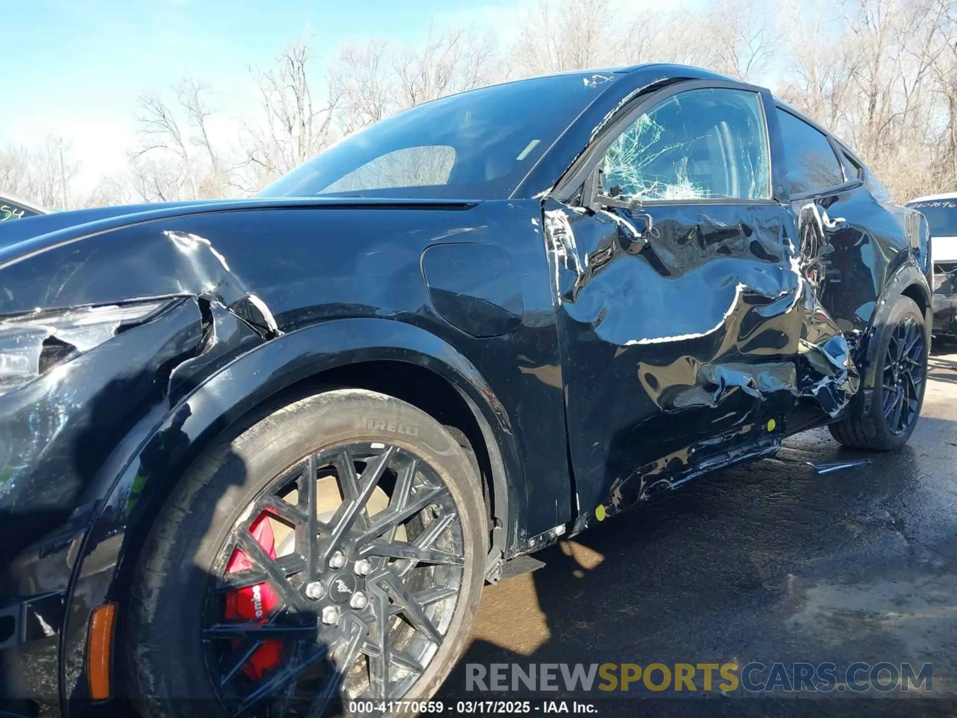 6 Photograph of a damaged car 3FMTK4SX0PMA44429 FORD MUSTANG MACH-E 2023