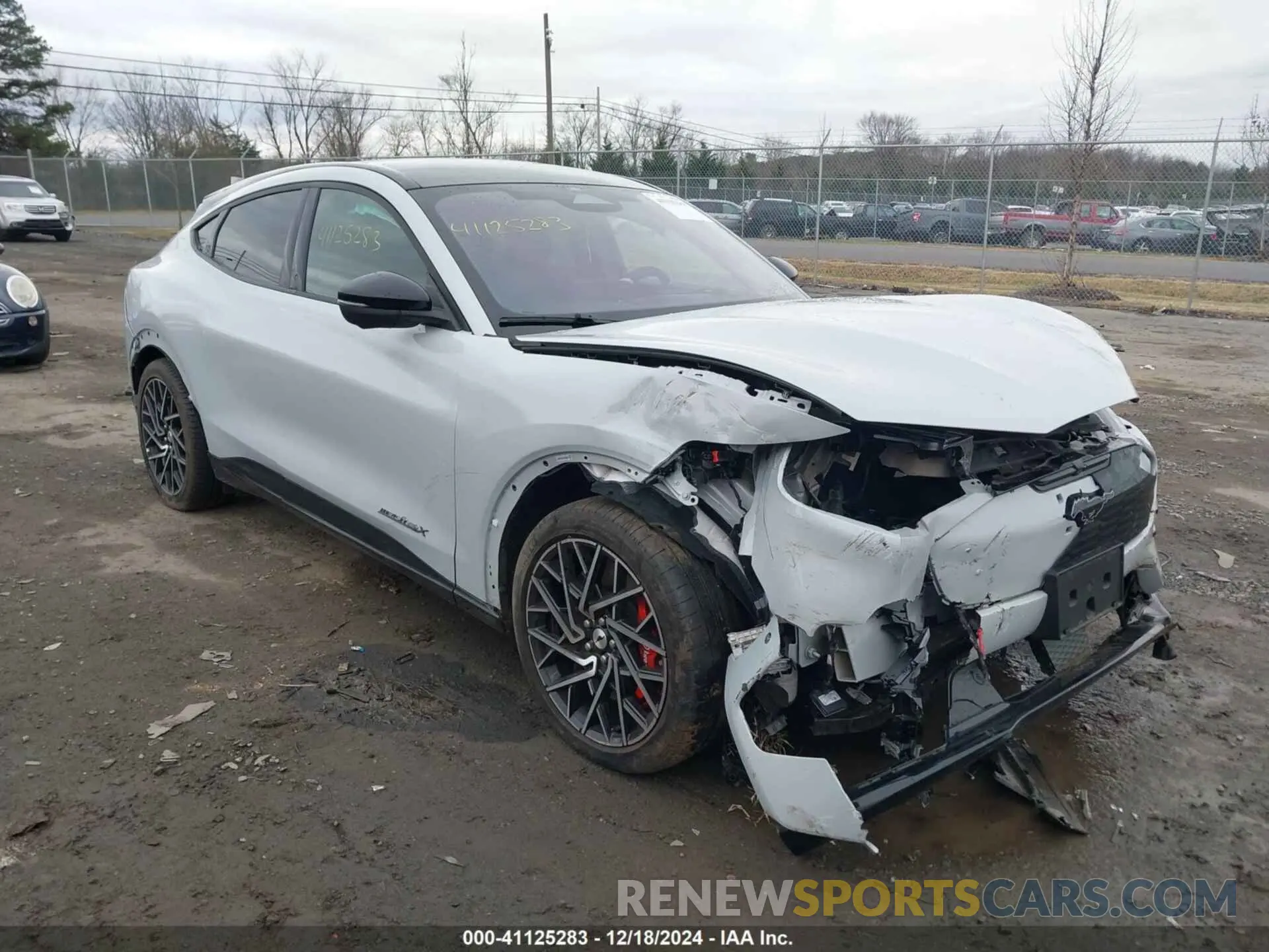 1 Photograph of a damaged car 3FMTK4SX2PMA23694 FORD MUSTANG MACH-E 2023