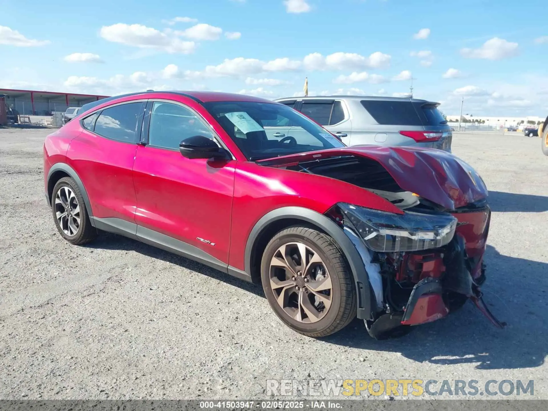 1 Photograph of a damaged car 3FMTK1R41RMA08181 FORD MUSTANG MACH-E 2024