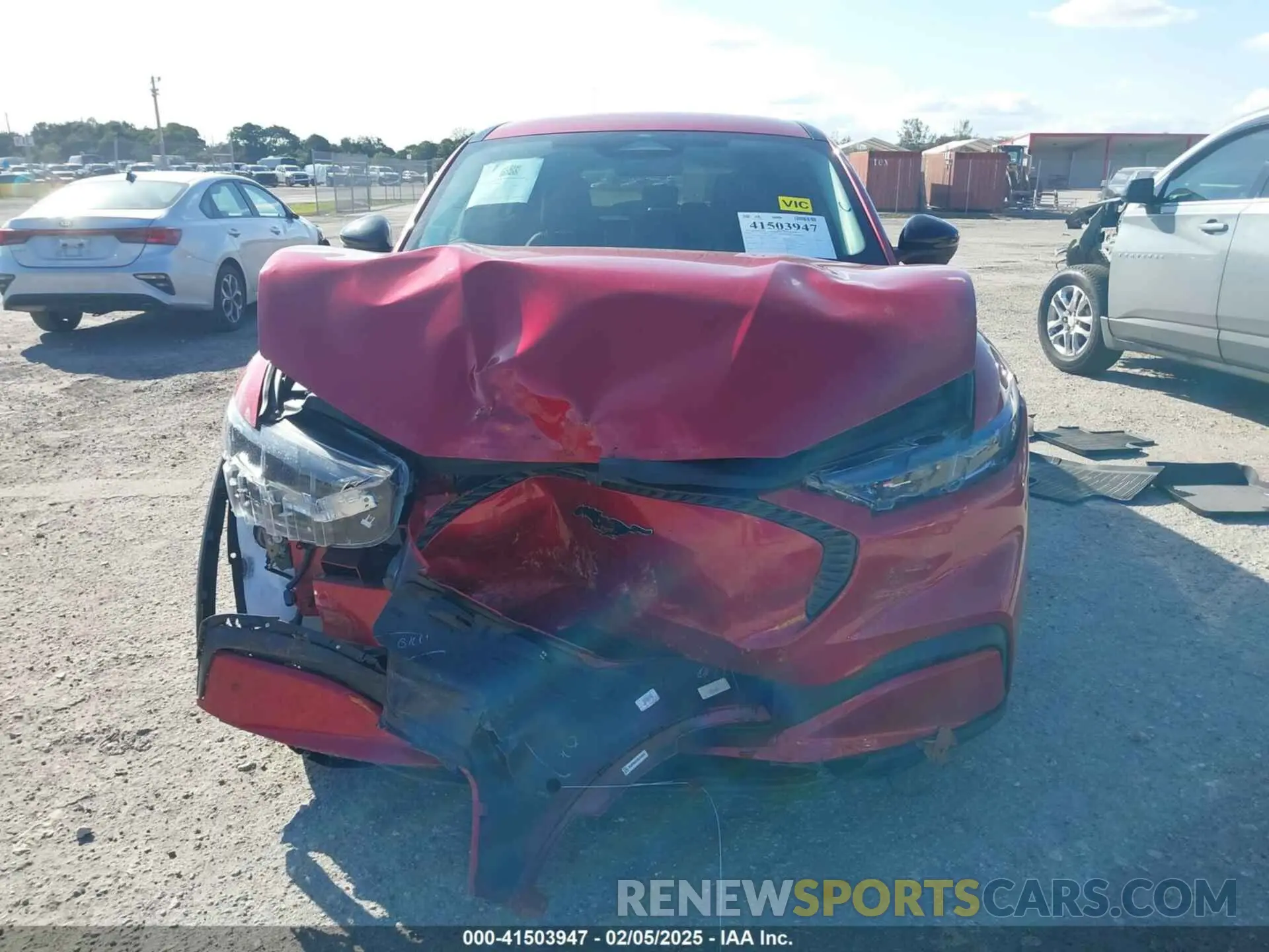 12 Photograph of a damaged car 3FMTK1R41RMA08181 FORD MUSTANG MACH-E 2024