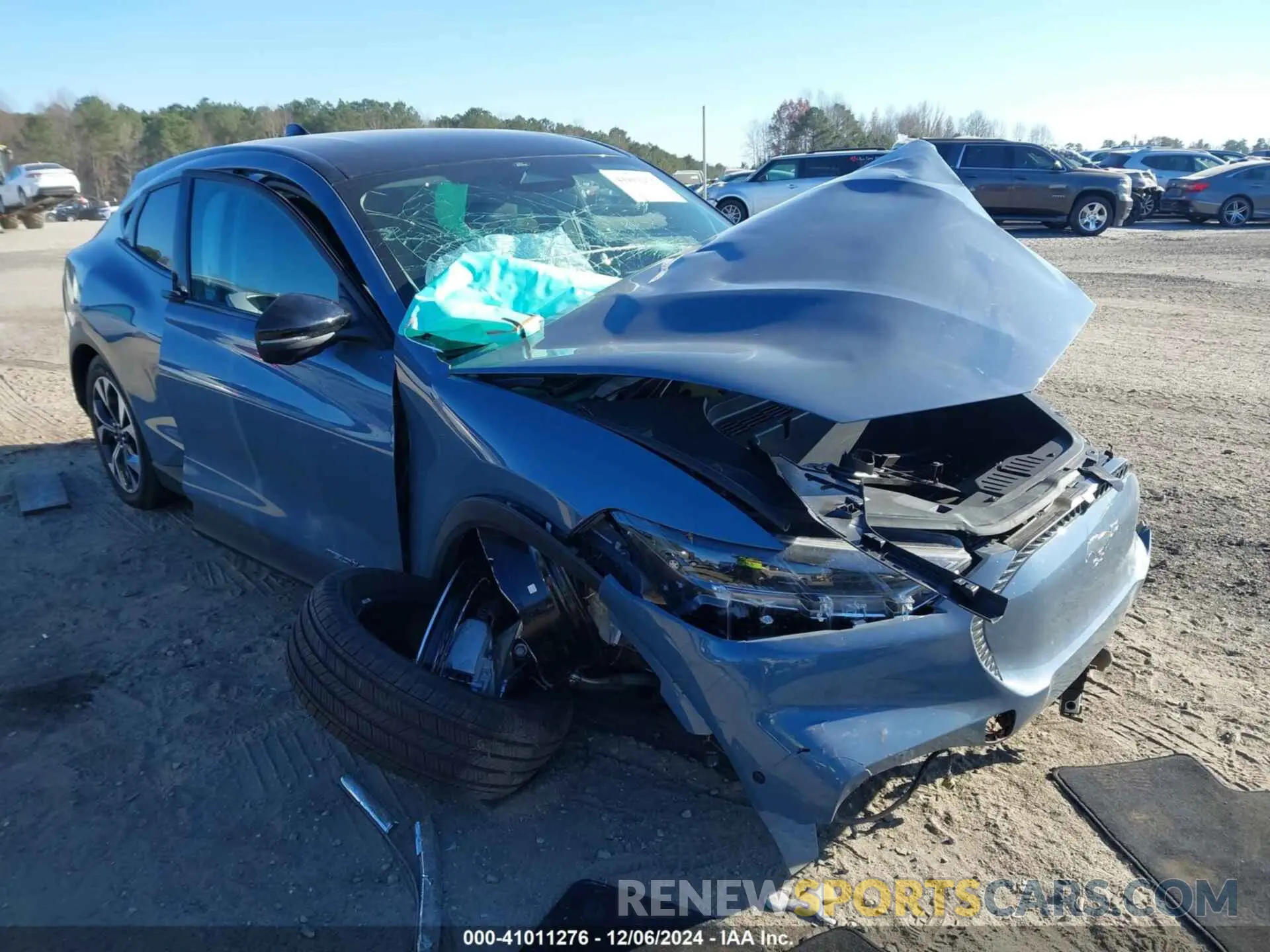 1 Photograph of a damaged car 3FMTK1R43RMA07890 FORD MUSTANG MACH-E 2024