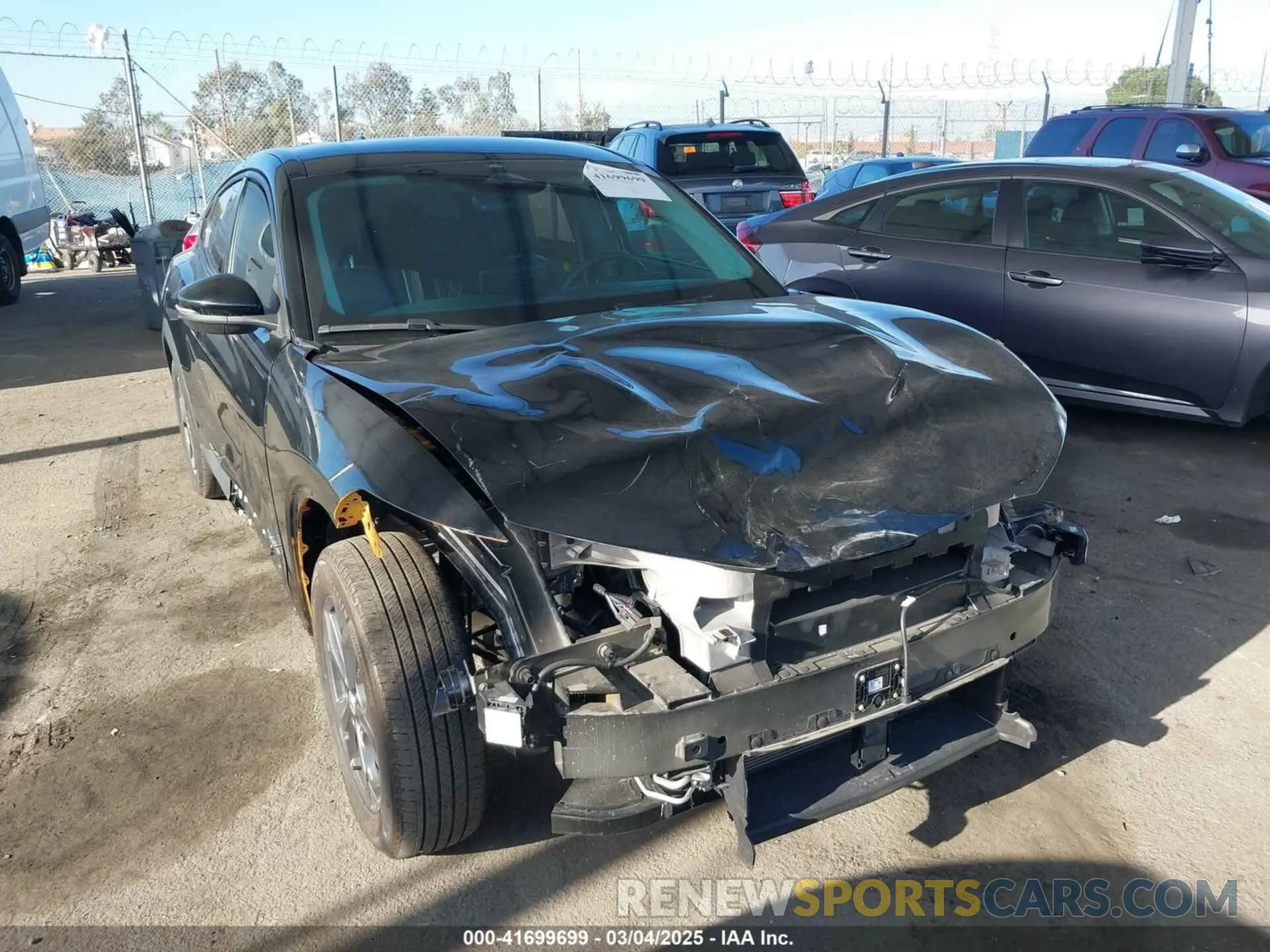 1 Photograph of a damaged car 3FMTK1R46RMA20472 FORD MUSTANG MACH-E 2024