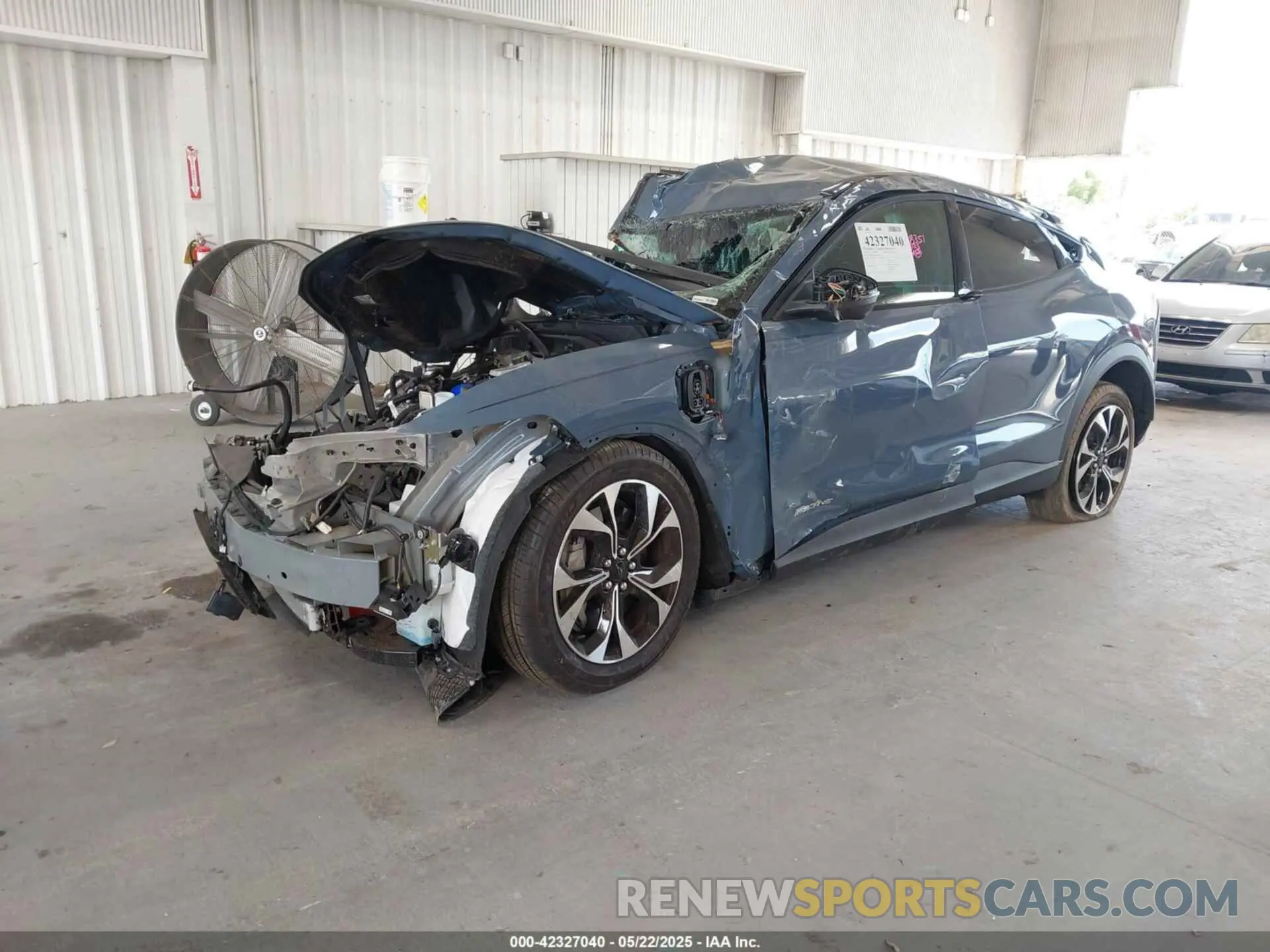 2 Photograph of a damaged car 3FMTK1R47RMA27687 FORD MUSTANG MACH-E 2024