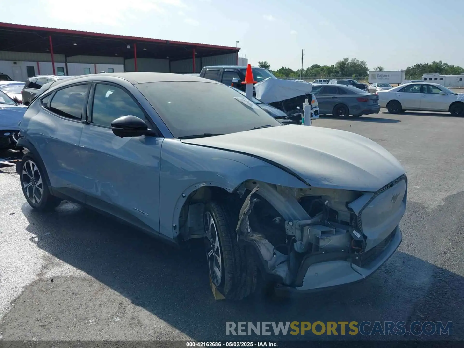 1 Photograph of a damaged car 3FMTK1R49RMA16724 FORD MUSTANG MACH-E 2024