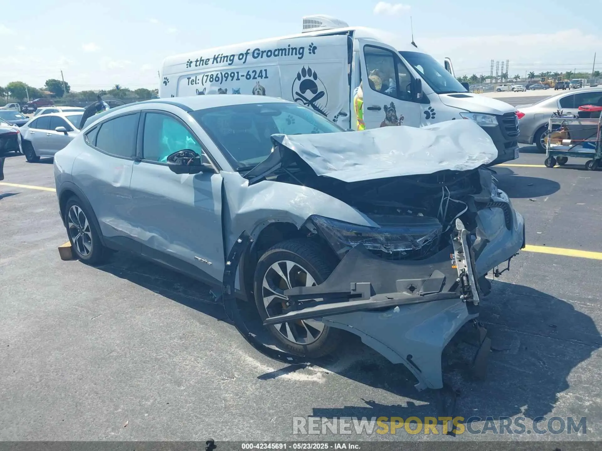 1 Photograph of a damaged car 3FMTK1R4XRMA14724 FORD MUSTANG MACH-E 2024