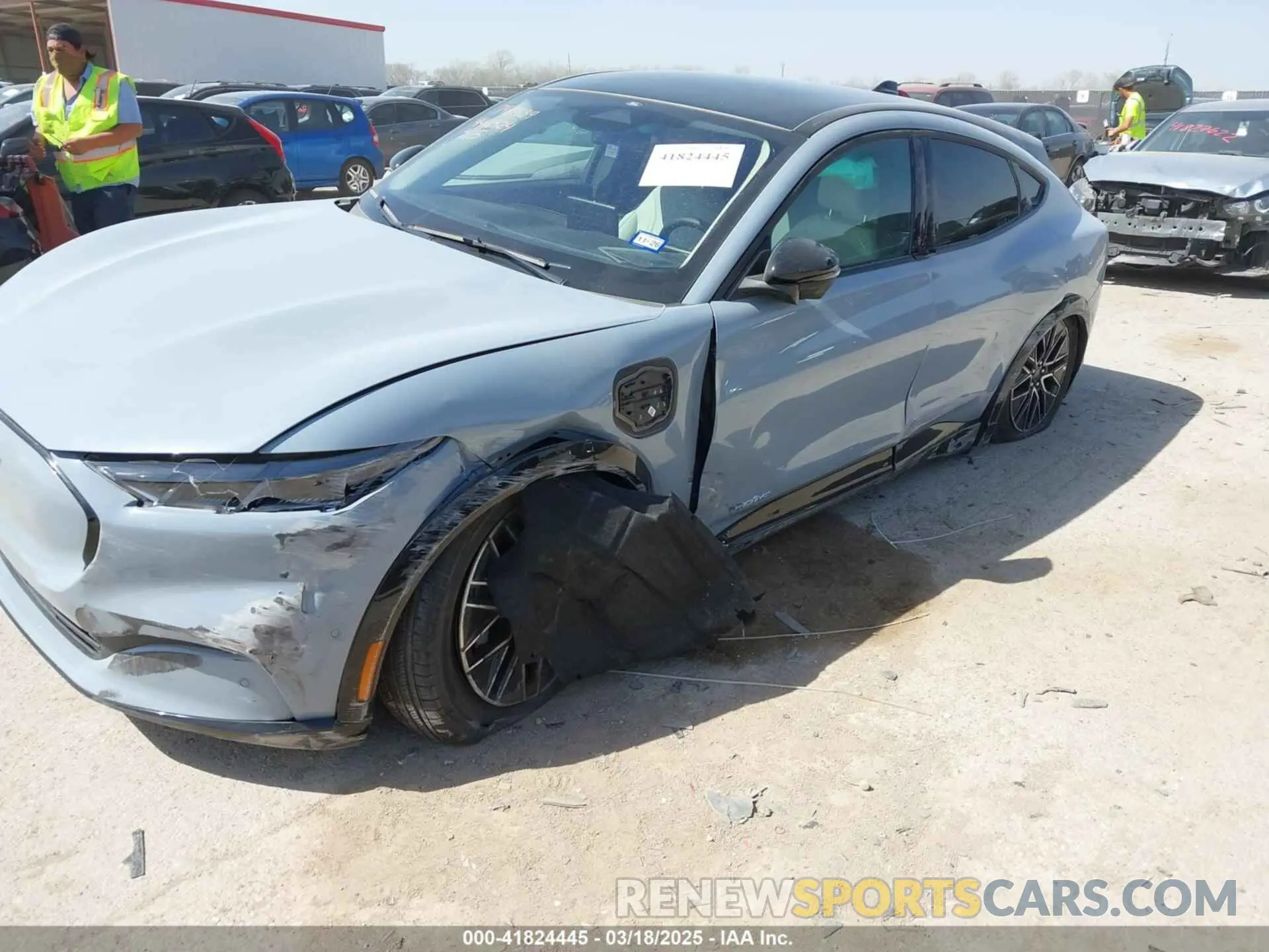 6 Photograph of a damaged car 3FMTK3R41RMA41788 FORD MUSTANG MACH-E 2024