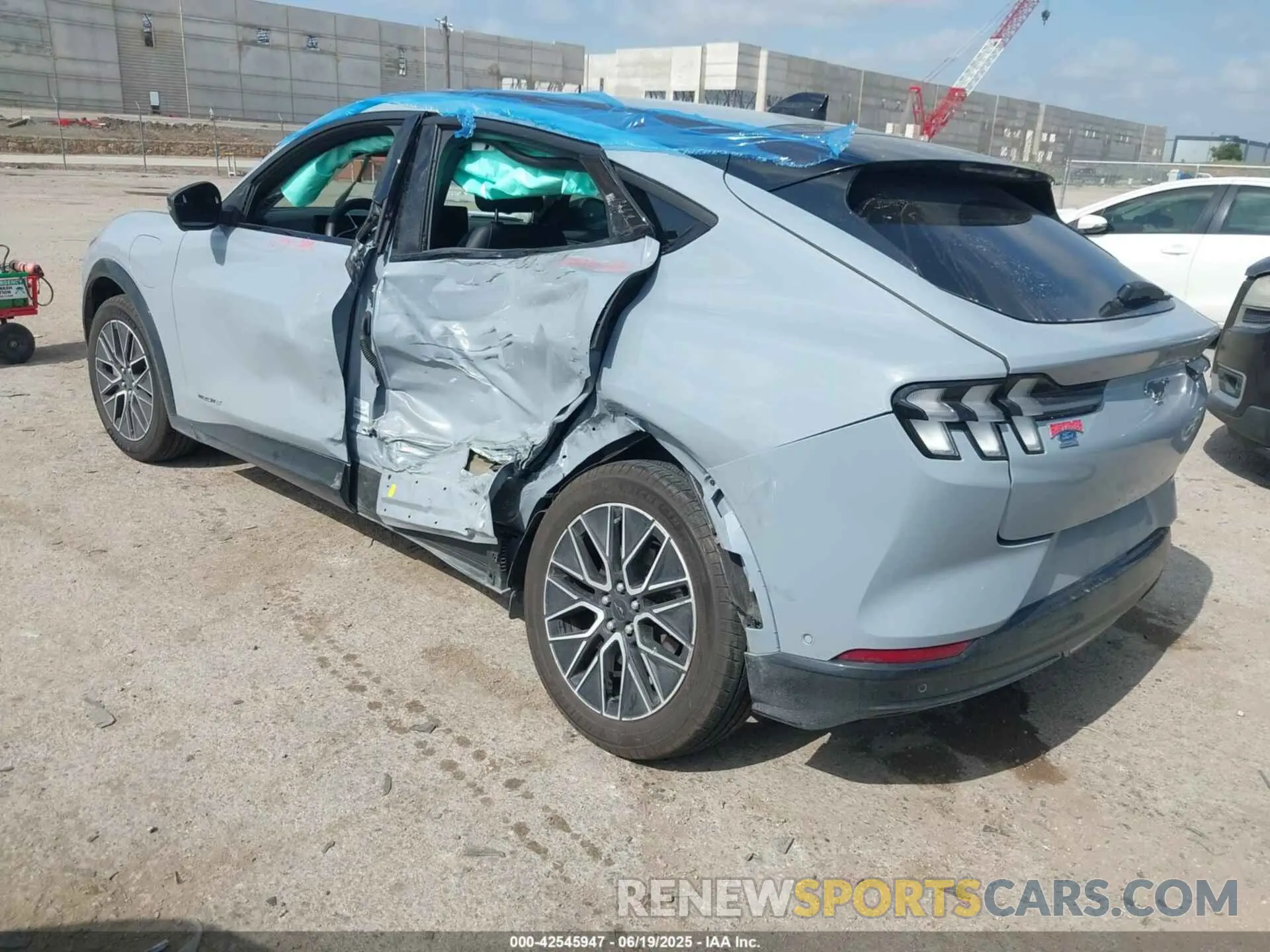 3 Photograph of a damaged car 3FMTK3R41RMA42486 FORD MUSTANG MACH-E 2024