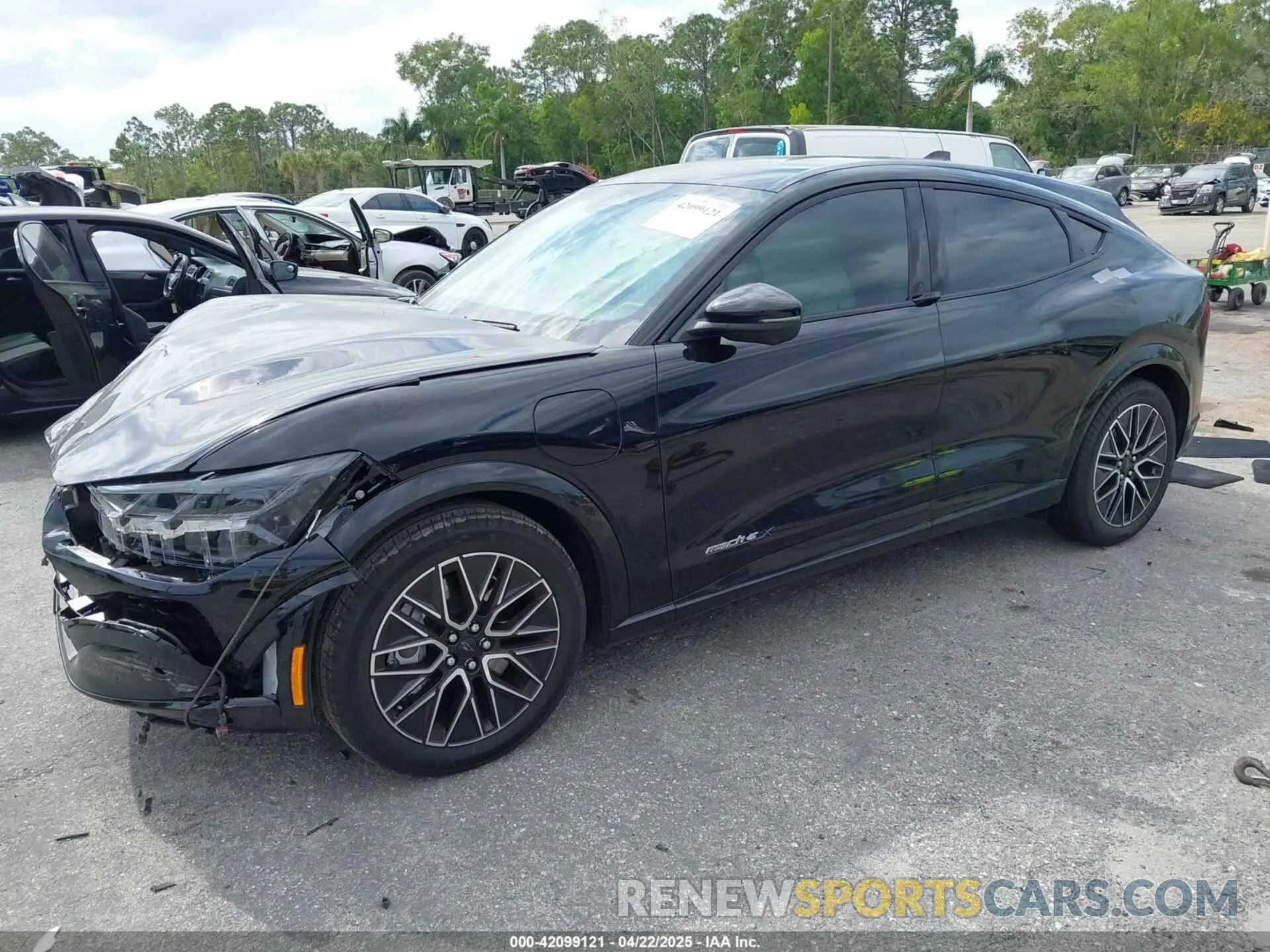 2 Photograph of a damaged car 3FMTK3R72RMA42779 FORD MUSTANG MACH-E 2024
