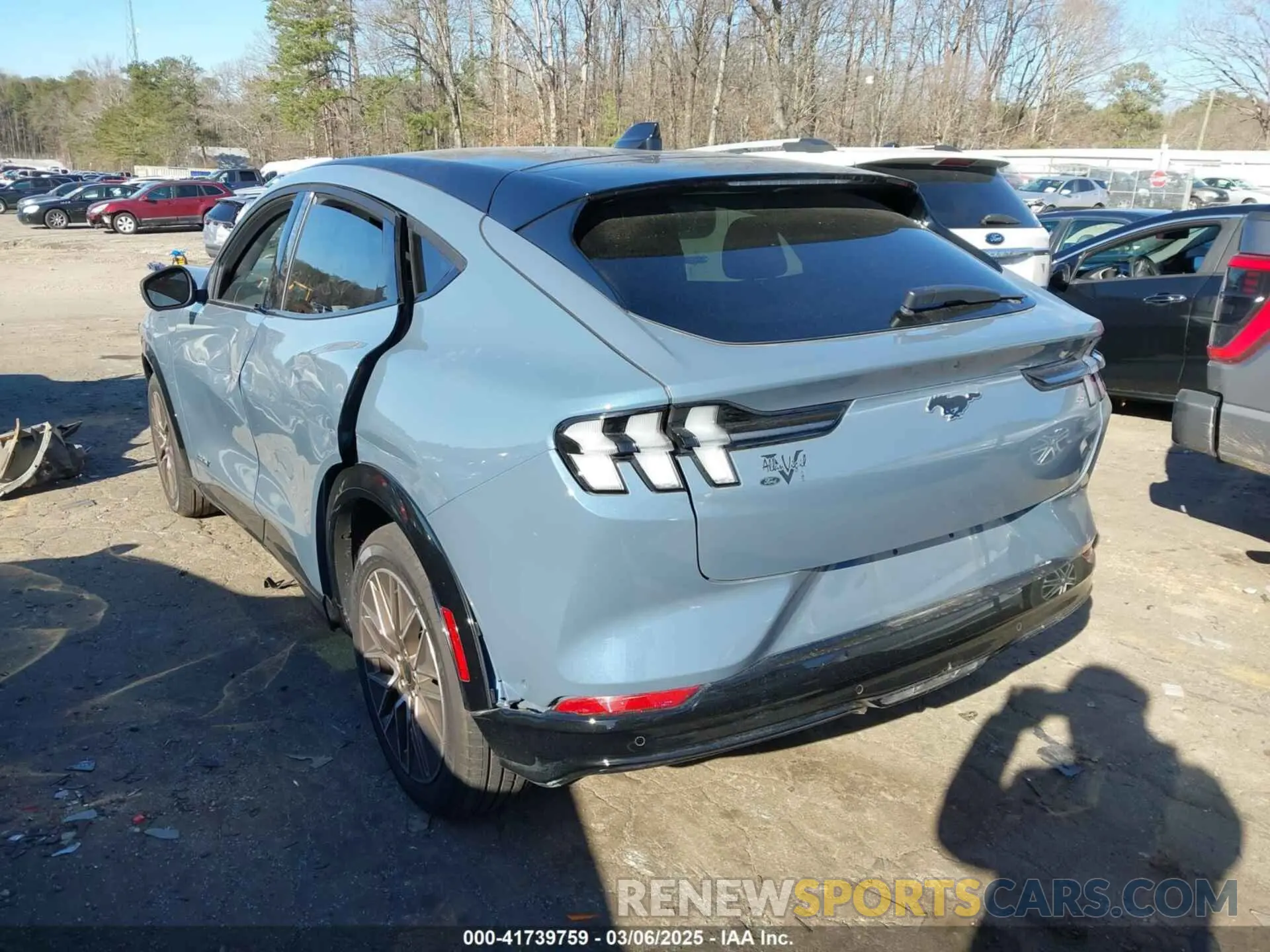 3 Photograph of a damaged car 3FMTK3R73RMA49000 FORD MUSTANG MACH-E 2024