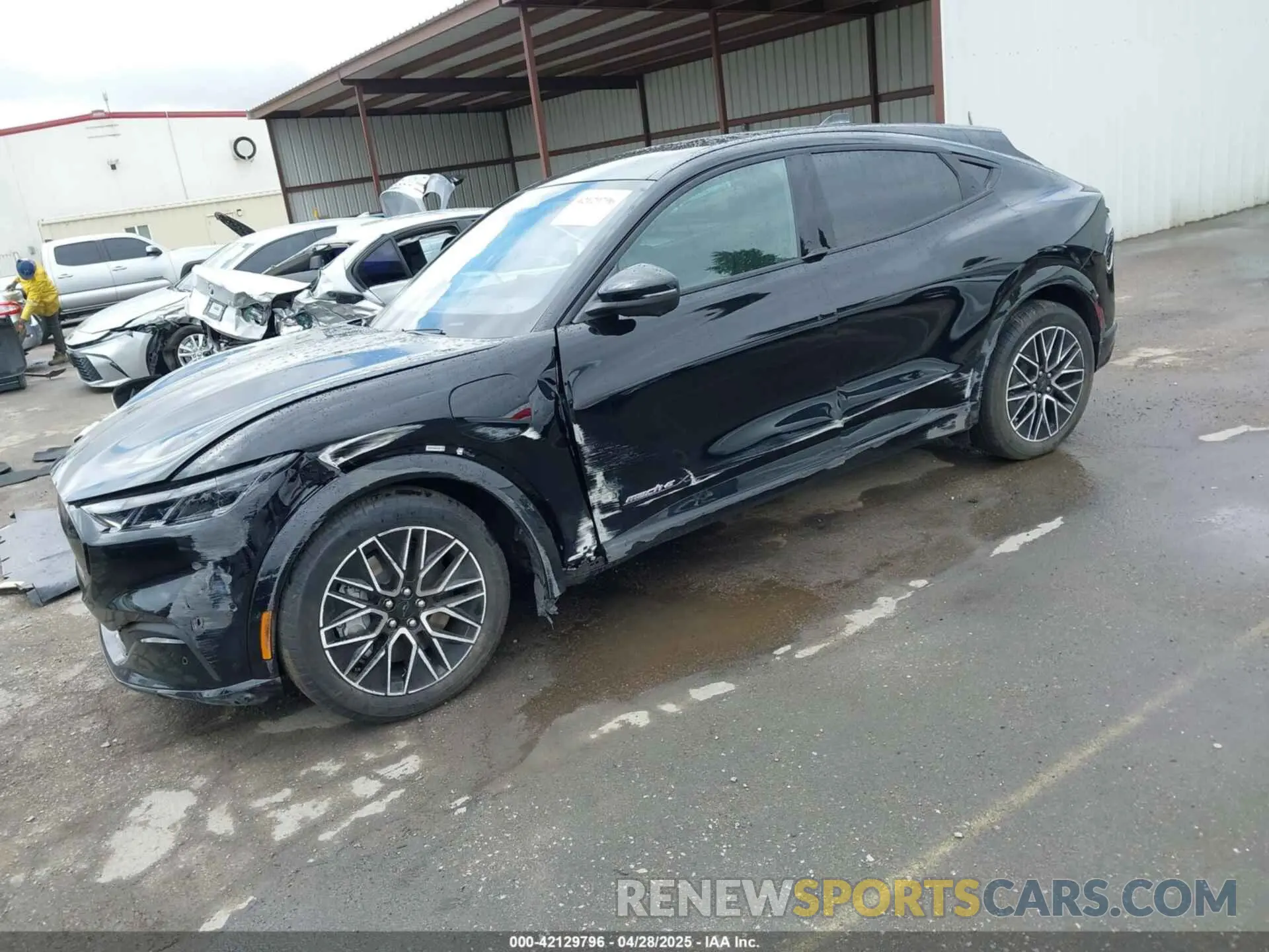 2 Photograph of a damaged car 3FMTK3R76RMA13687 FORD MUSTANG MACH-E 2024