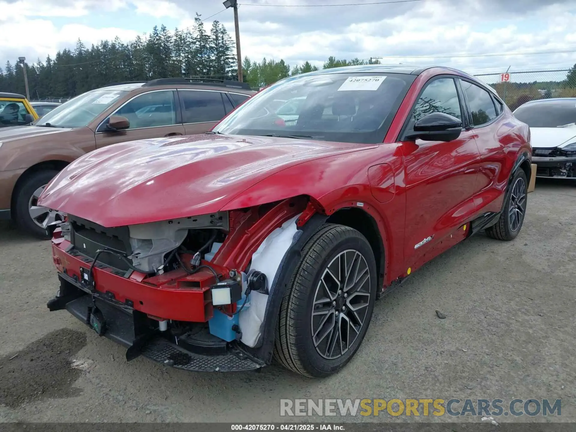 2 Photograph of a damaged car 3FMTK3SU0RMA09652 FORD MUSTANG MACH-E 2024