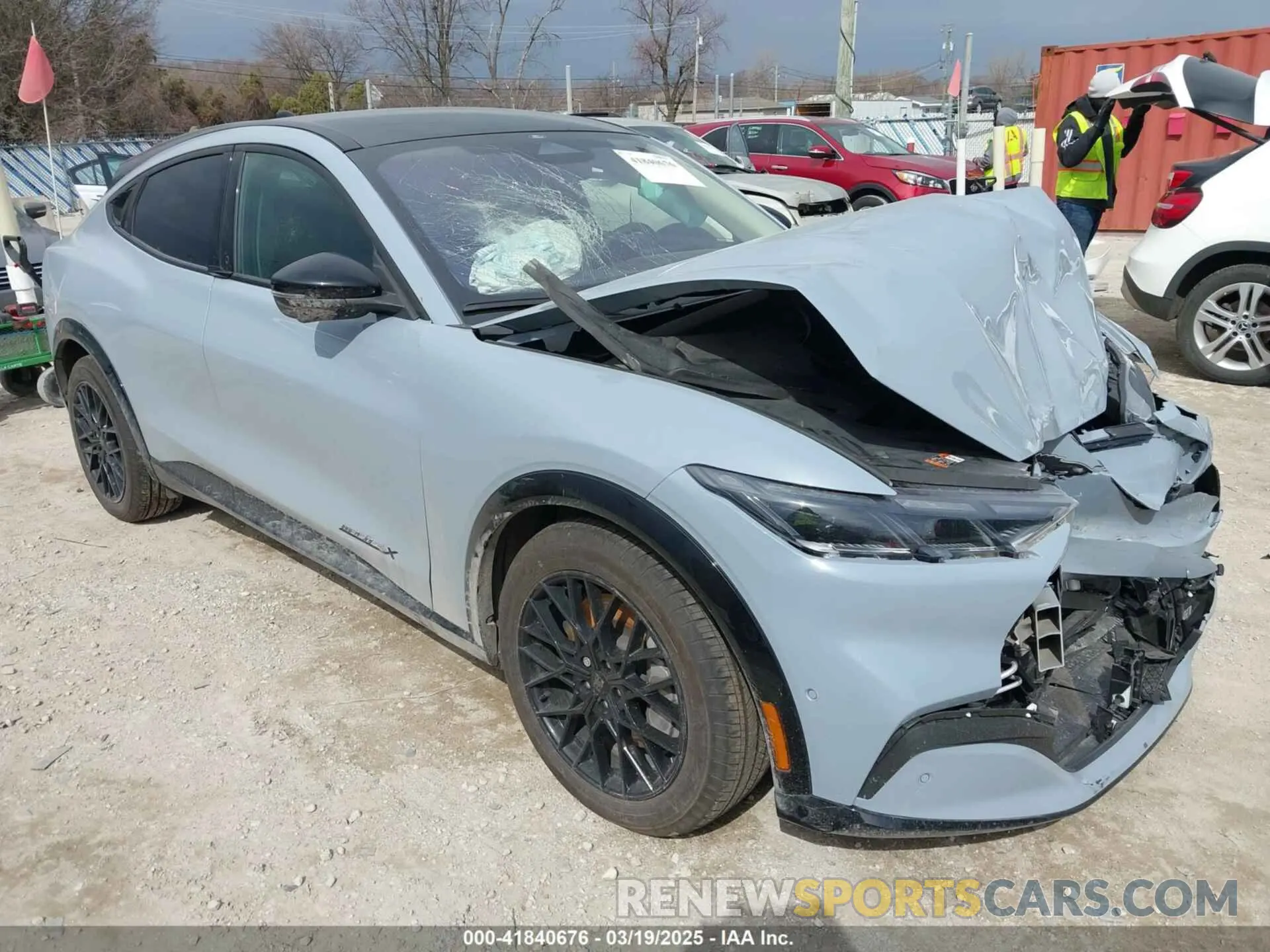 1 Photograph of a damaged car 3FMTK3SU3RMA33010 FORD MUSTANG MACH-E 2024