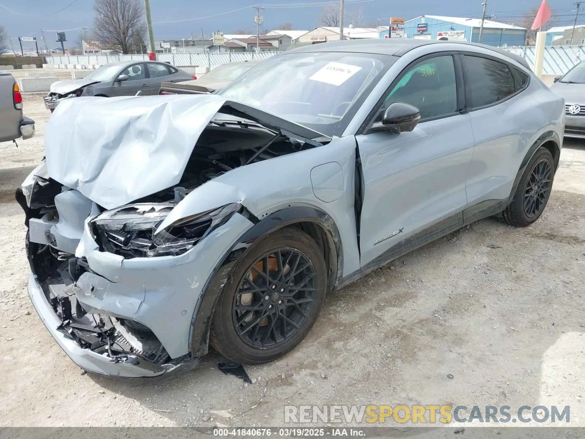 2 Photograph of a damaged car 3FMTK3SU3RMA33010 FORD MUSTANG MACH-E 2024