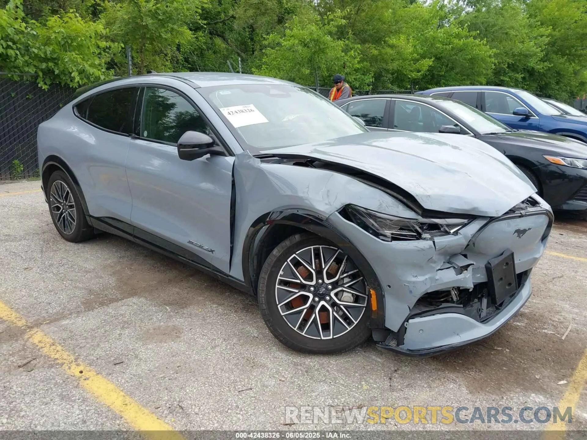 1 Photograph of a damaged car 3FMTK3SU6RMA04259 FORD MUSTANG MACH-E 2024