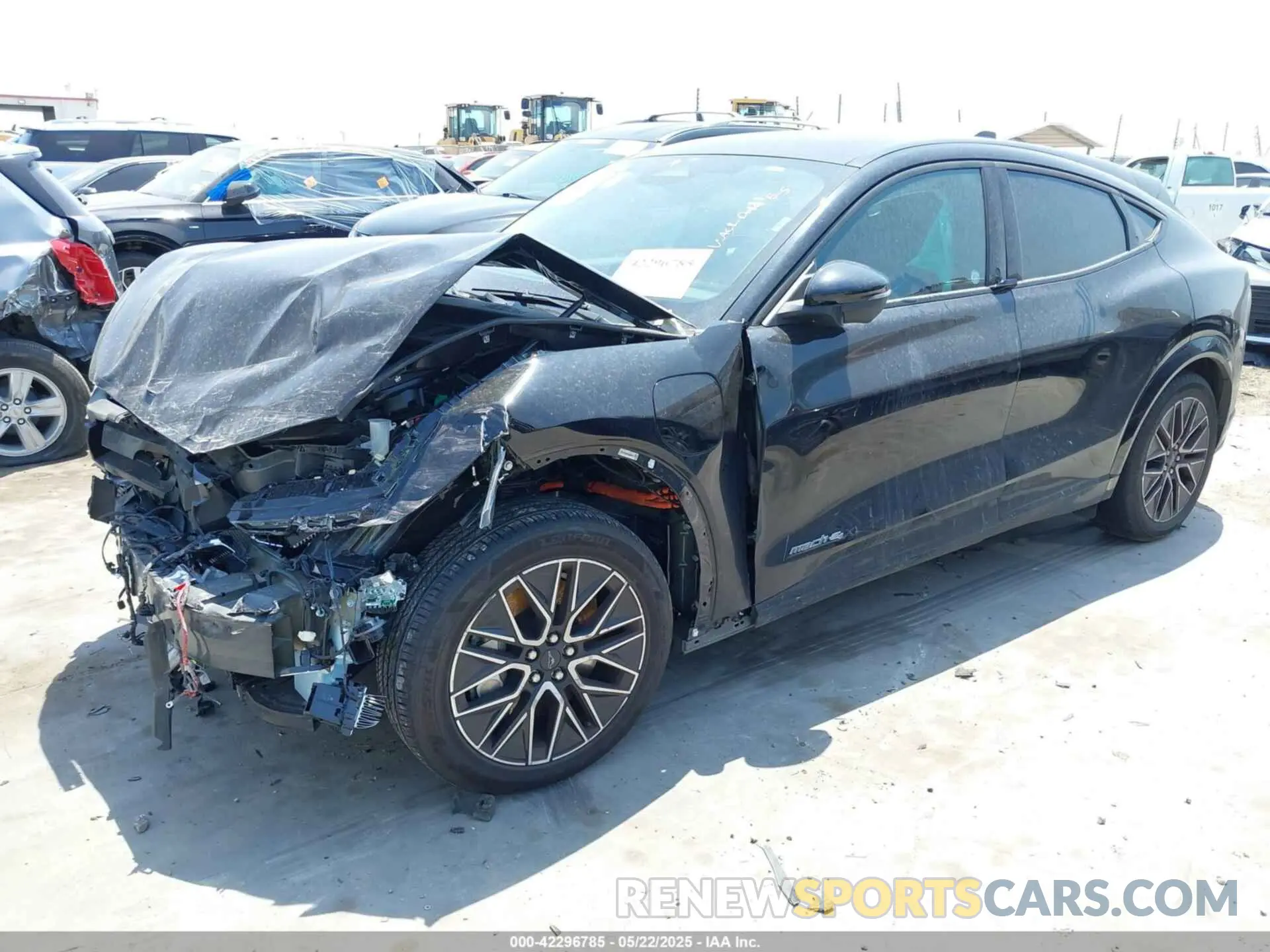 2 Photograph of a damaged car 3FMTK3SU6RMA04875 FORD MUSTANG MACH-E 2024