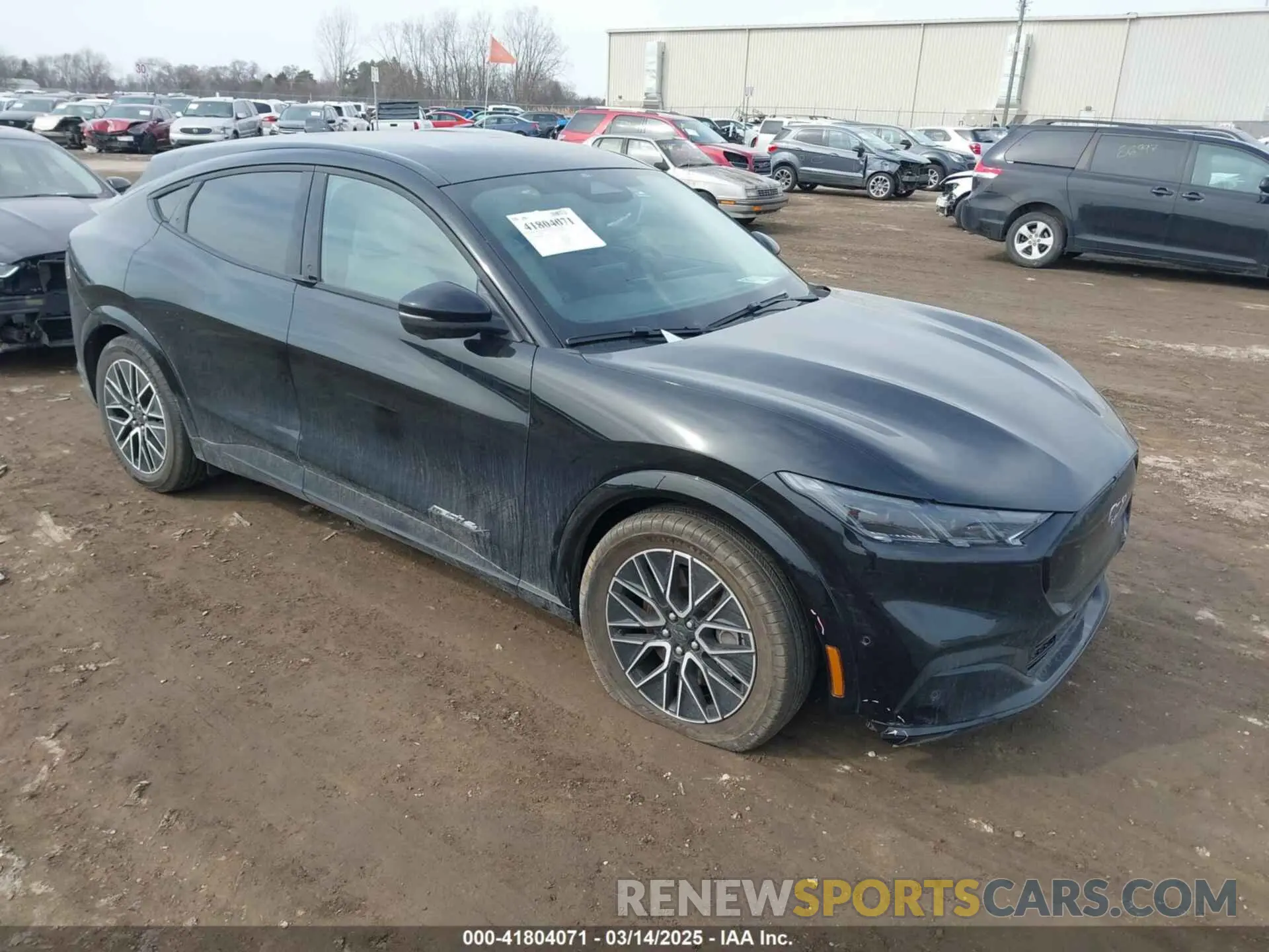 1 Photograph of a damaged car 3FMTK3SU9RMA18186 FORD MUSTANG MACH-E 2024