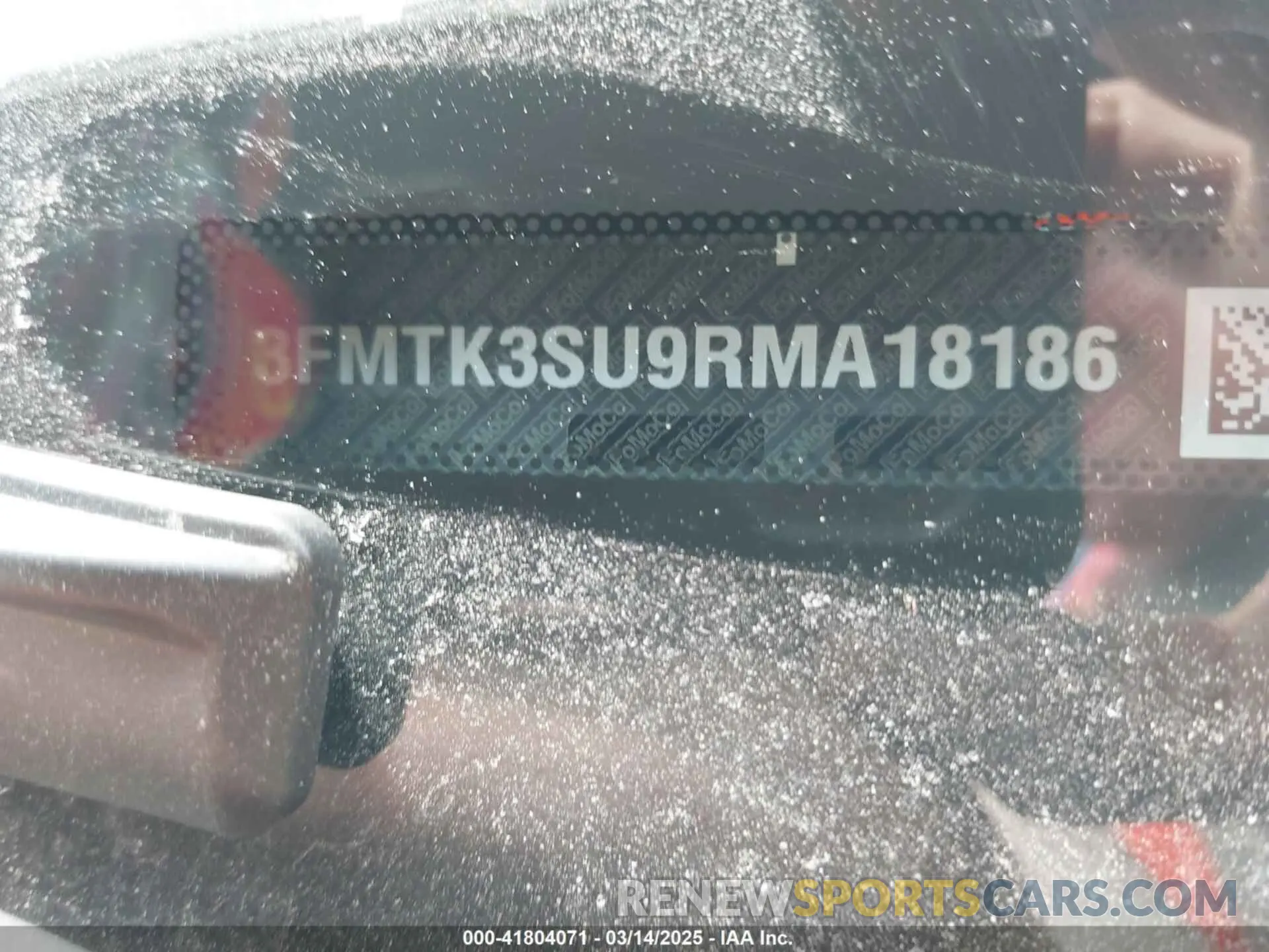 9 Photograph of a damaged car 3FMTK3SU9RMA18186 FORD MUSTANG MACH-E 2024