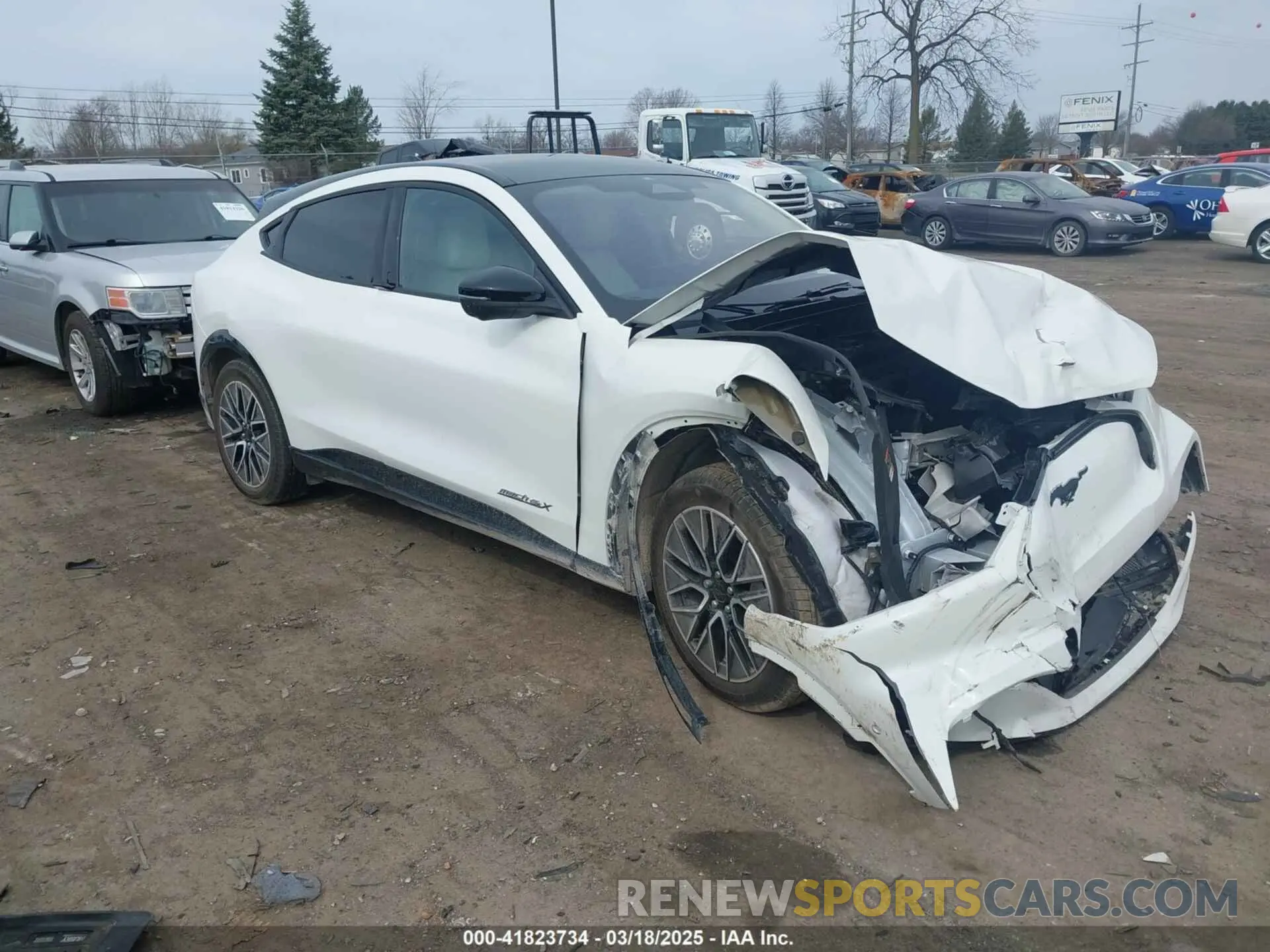 1 Photograph of a damaged car 3FMTK3SUXRMA26877 FORD MUSTANG MACH-E 2024
